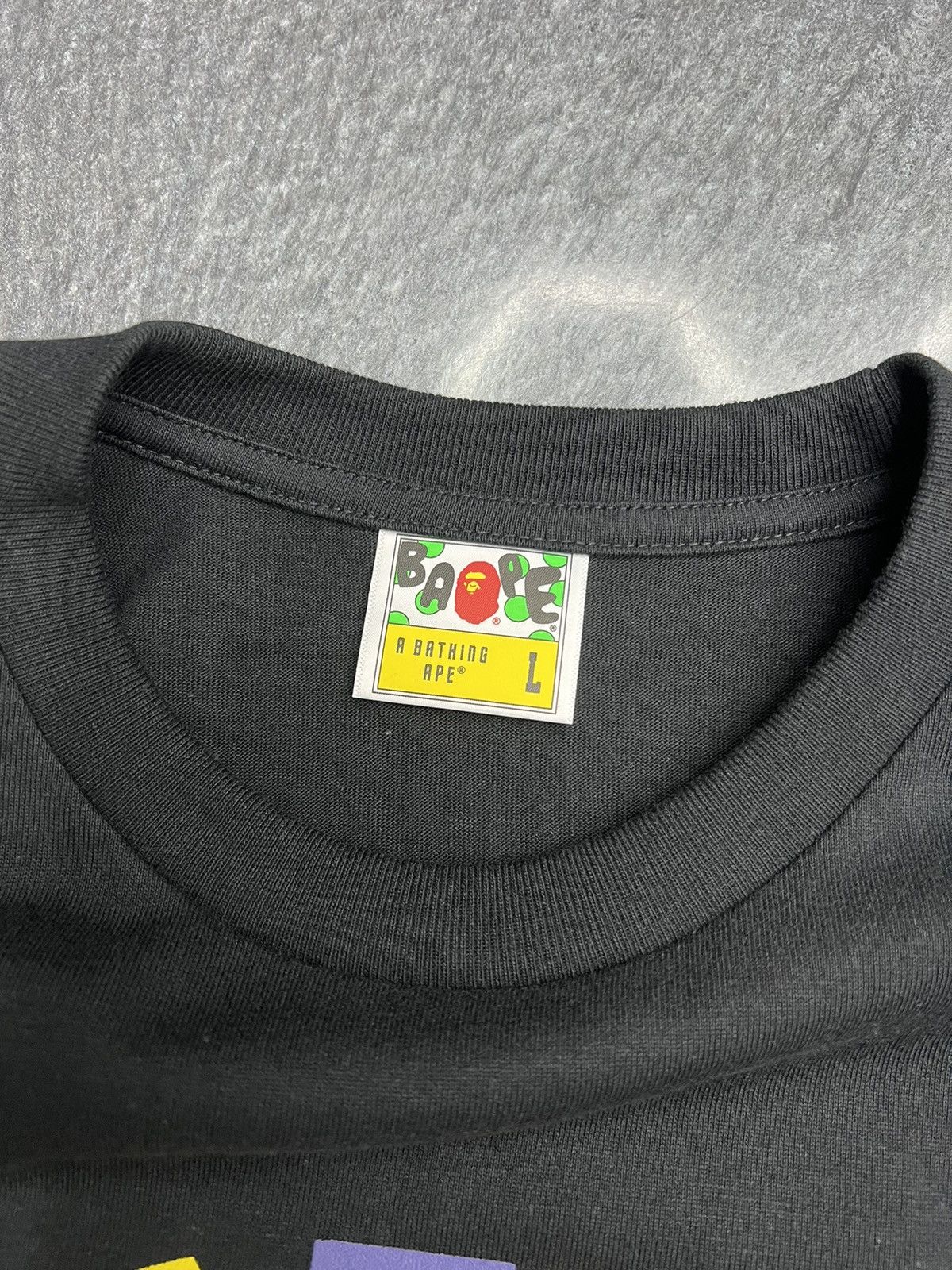 Bape Bape Colors College T-Shirt Size US L / EU 52-54 / 3 - 4 Thumbnail