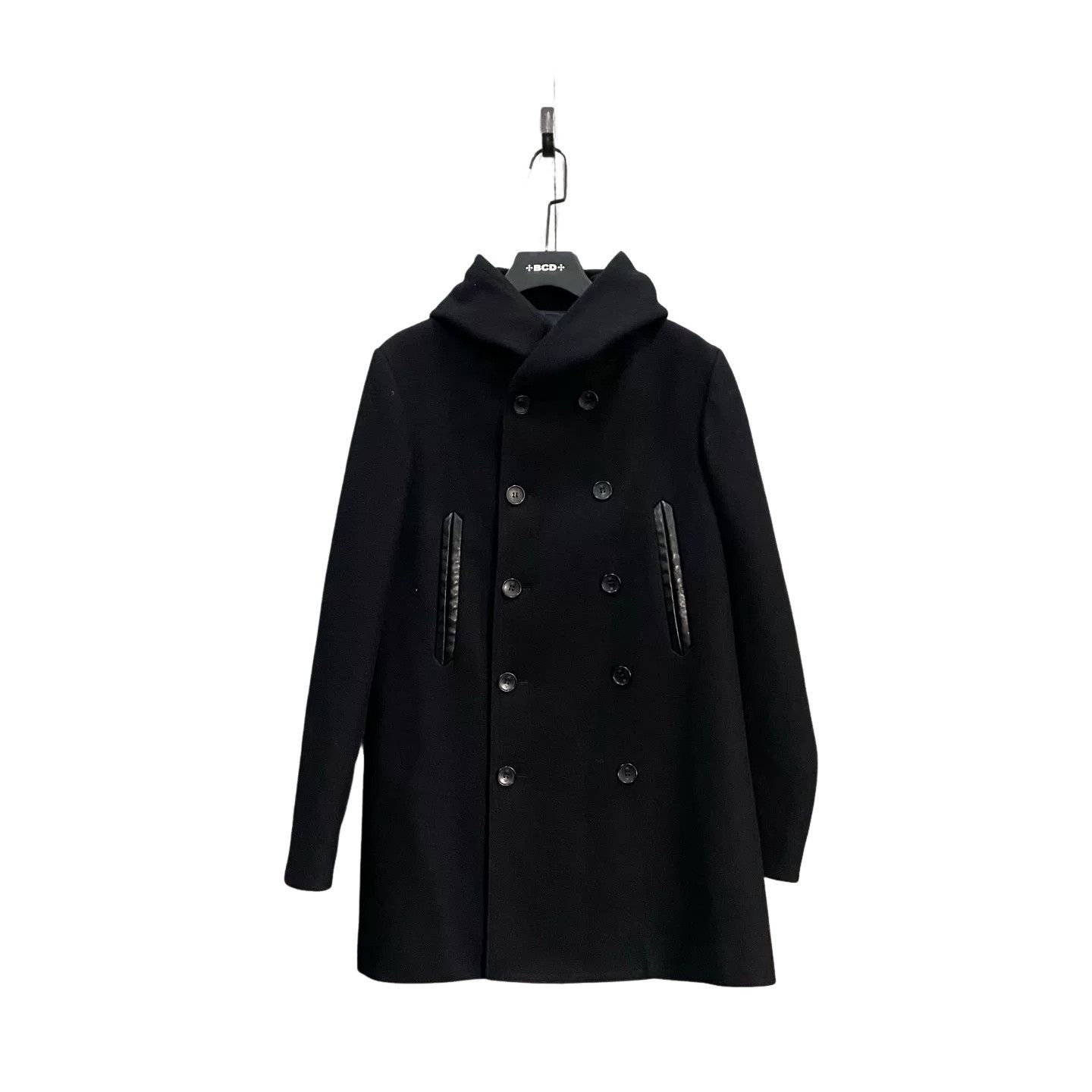 Balenciaga Balenciaga Hooded Double Breasted Coat Size 46 Size US S / EU 44-46 / 1 - 1 Thumbnail
