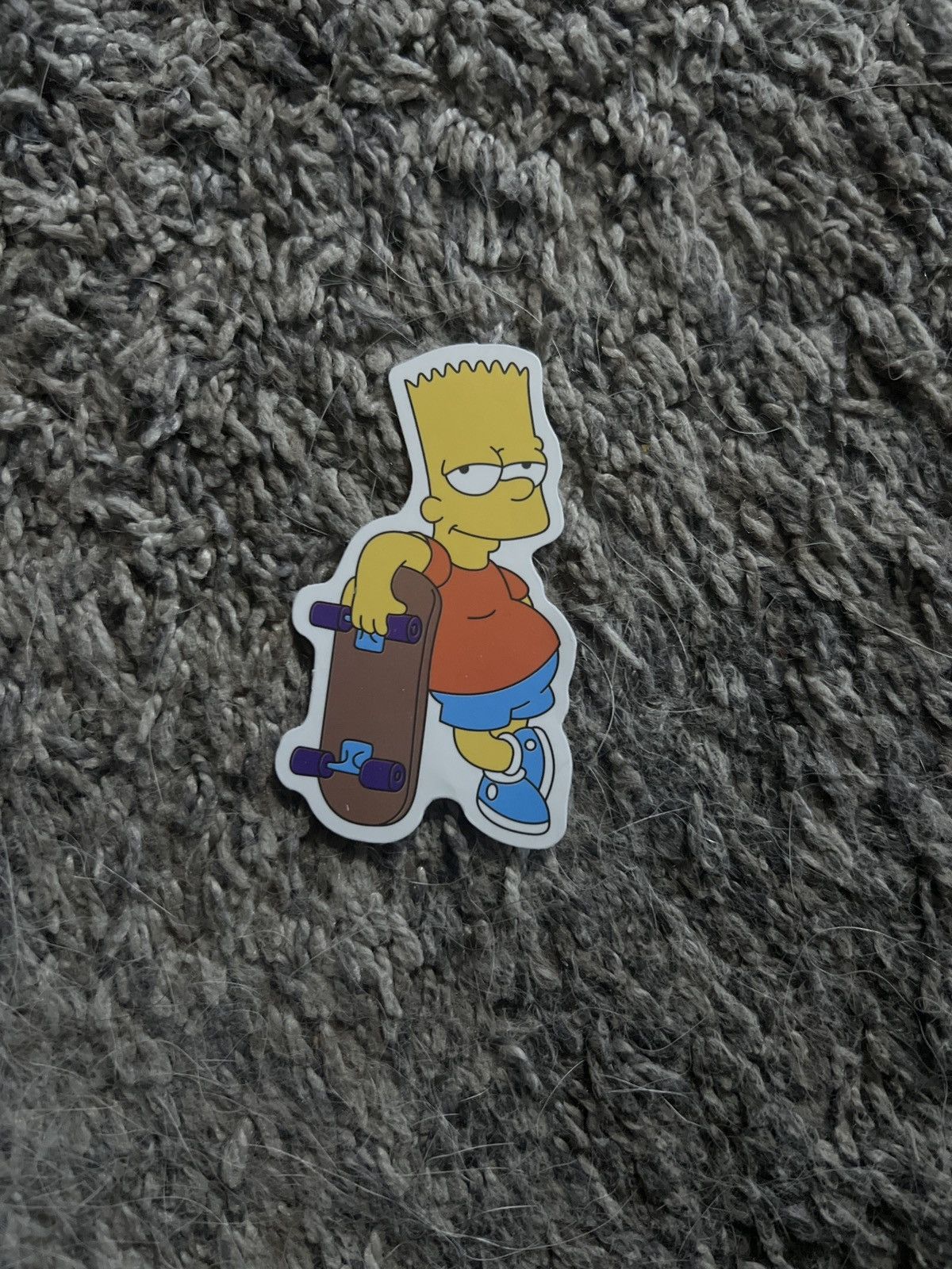 The Simpsons The Simpsons Bart Simpson Skateboard Sticker Size ONE SIZE - 1 Thumbnail