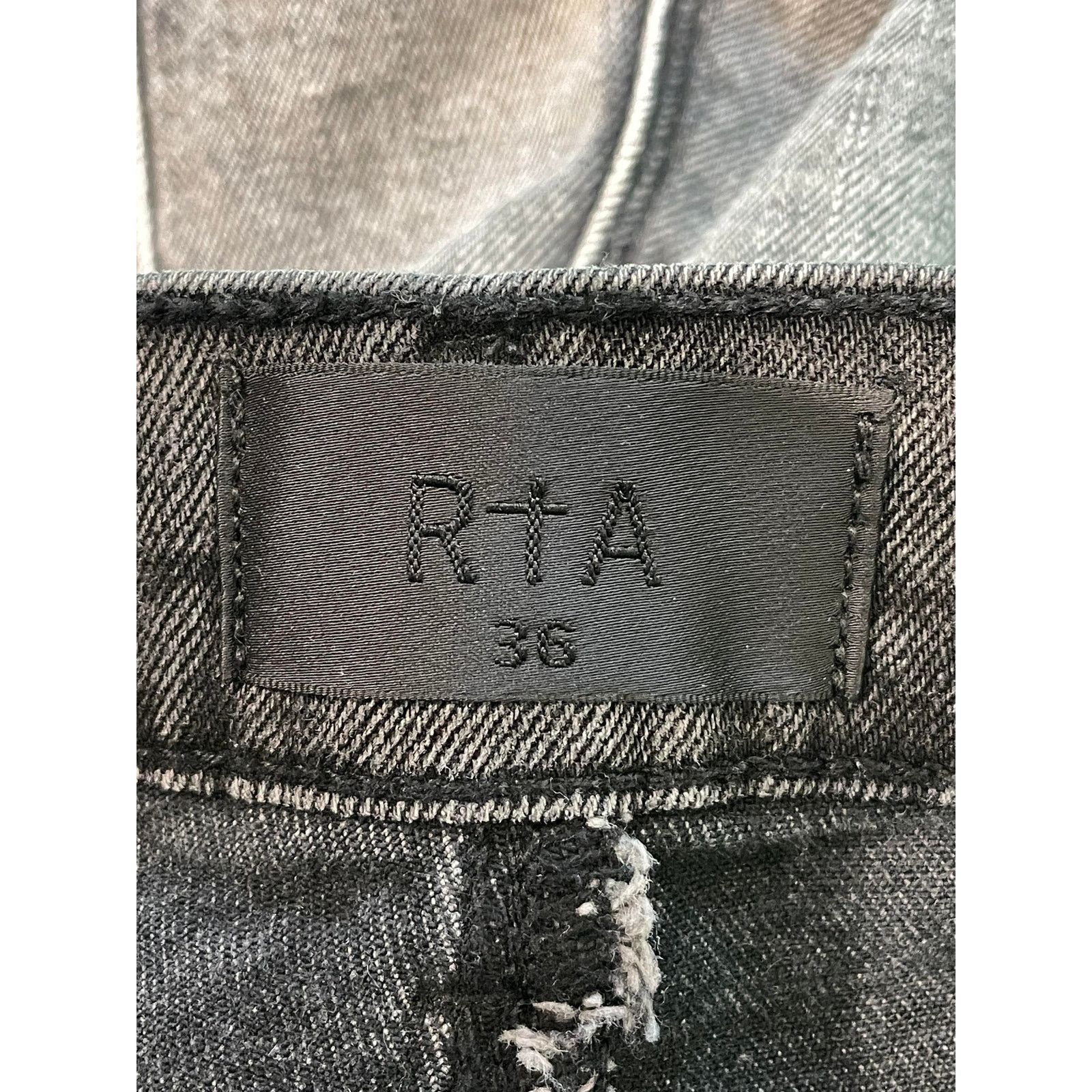 Rta RTA "Stone Grey" Light Wash Jeans Size US 36 / EU 52 - 8 Thumbnail