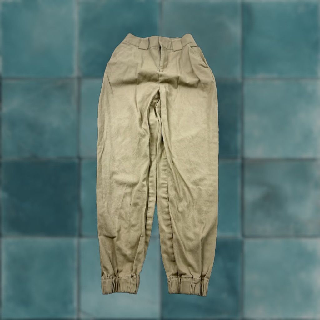 Aritzia VINTAGE Aritzia TNA Pants Womens XS Khaki Beige Jogger Pockets Brown Twill Solid Size 26" / US 2 / IT 38 - 1 Thumbnail
