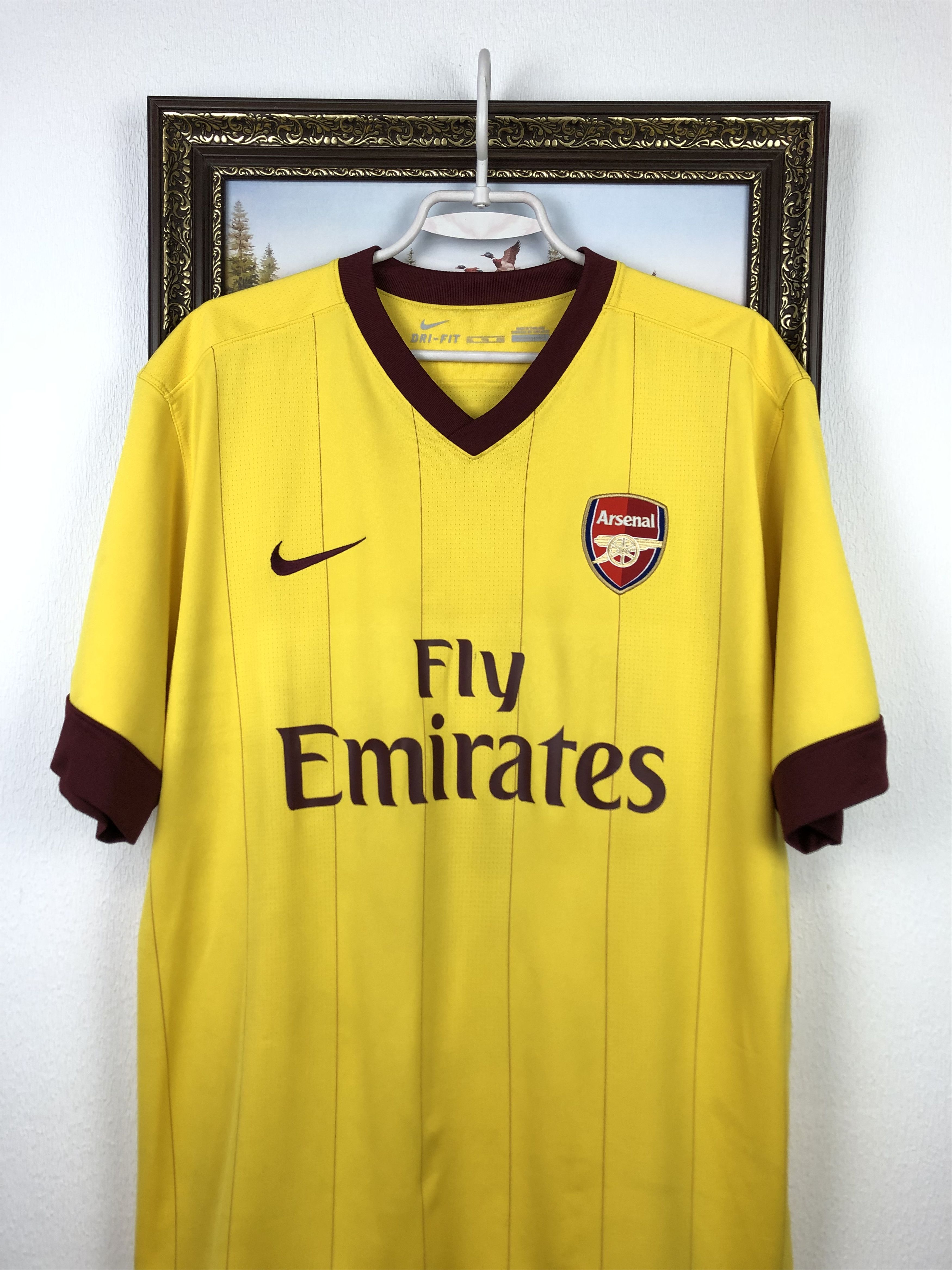 Nike Arsenal football shirt 2010 v. Persie Nike Jersey Tee Hype Size US XXL / EU 58 / 5 - 4 Thumbnail