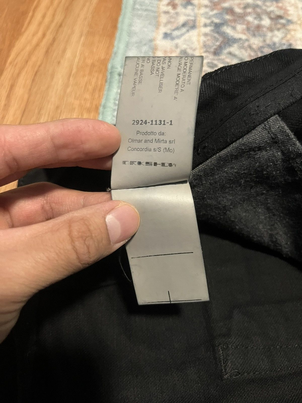 Rick Owens Drkshdw Rick Owens DRKSHDW FW14 Air-cut Pant Size US 30 / EU 46 - 8 Thumbnail