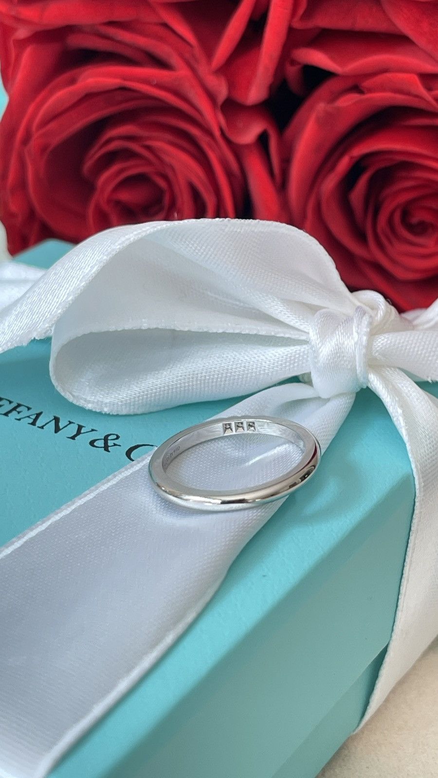 Tiffany & Co. TIFFANY & CO. FOREVER WEDDING BAND RING IN PLATINUM 5 $1850 Size ONE SIZE - 10 Thumbnail