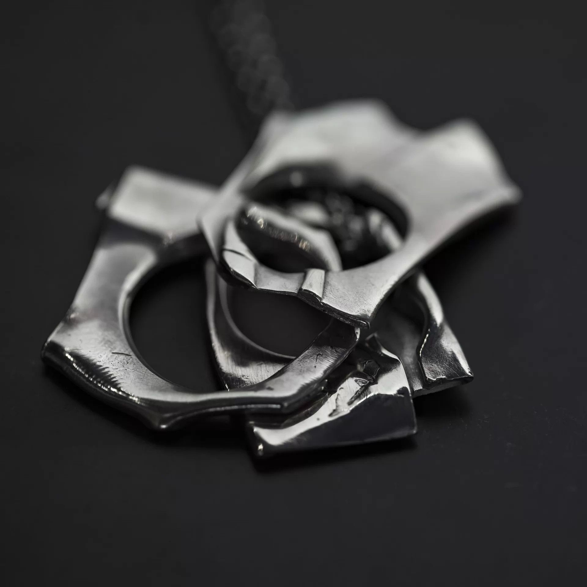 DETAJ Detaj Pleated Mirror-Polished Silver Necklace 4pcs 72cm Size ONE SIZE - 7 Thumbnail