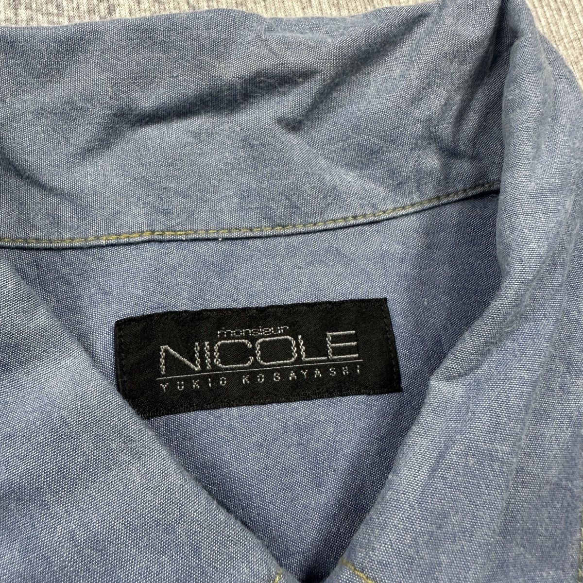 Nicole Club Monsieur Nicole yukio kobayashi shirt Size US L / EU 52-54 / 3 - 3 Thumbnail