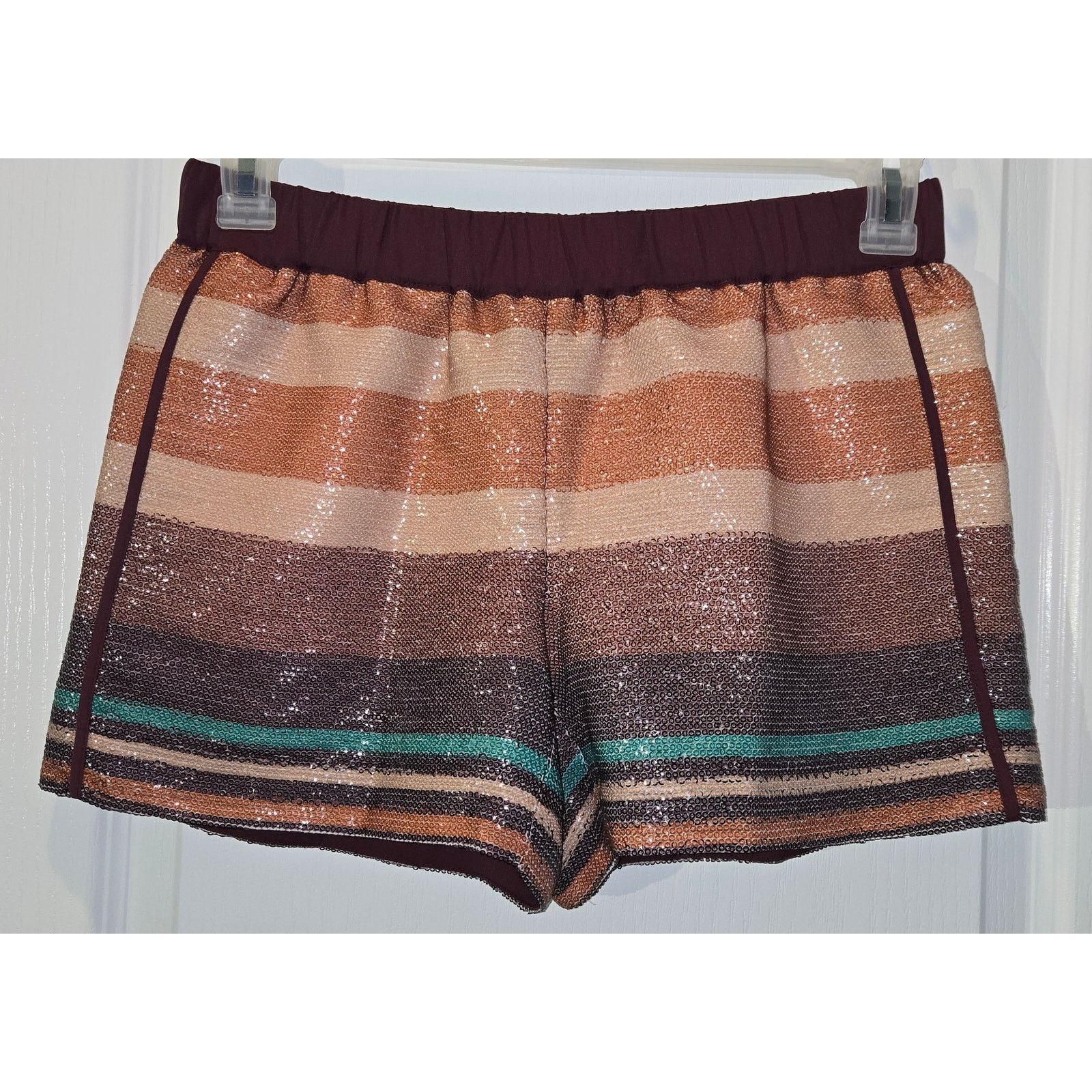 Loft Loft sequin shorts lined sz XS Size 26" / US 2 / IT 38 - 1 Thumbnail