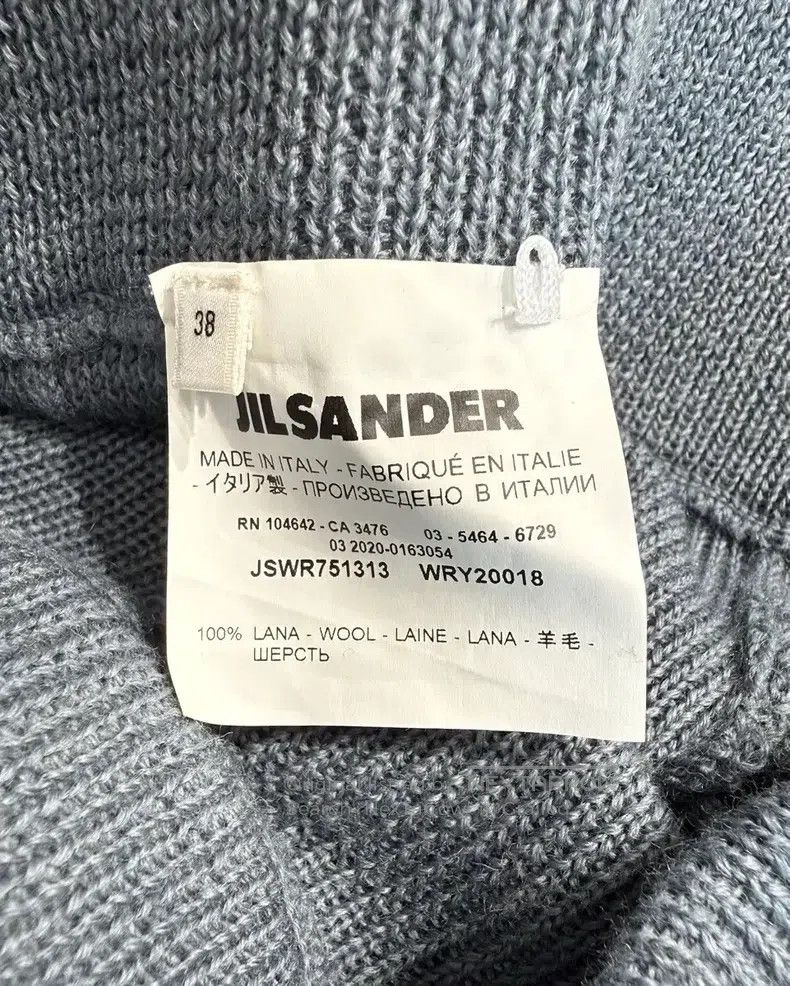Jil Sander Jil Sander Blue belted wool dress Size 37" - 9 Thumbnail