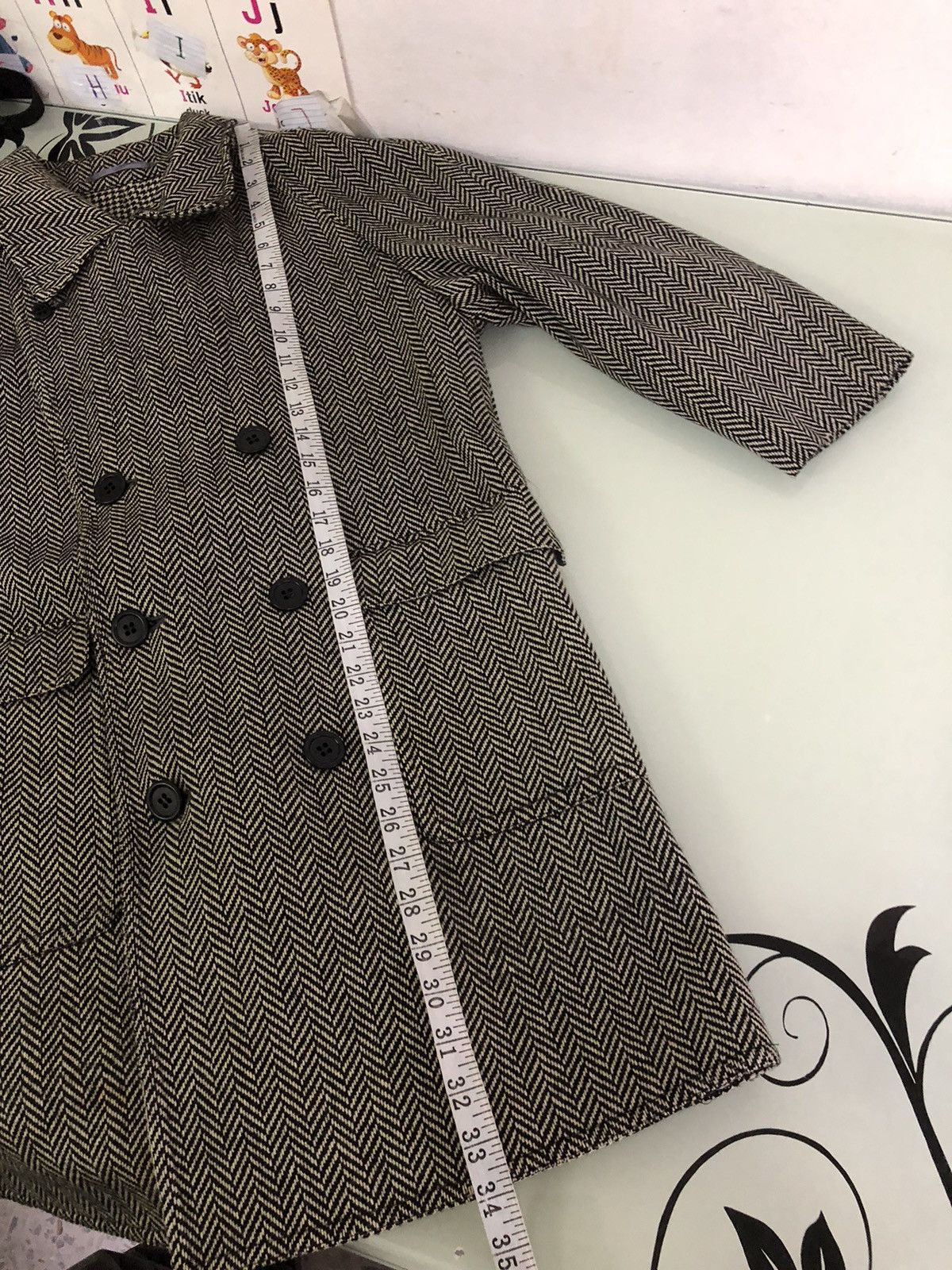 Lanvin Vintage Lanvin Paris Wool Twilled Double Breasted Jacket Size M / US 6-8 / IT 42-44 - 19 Thumbnail