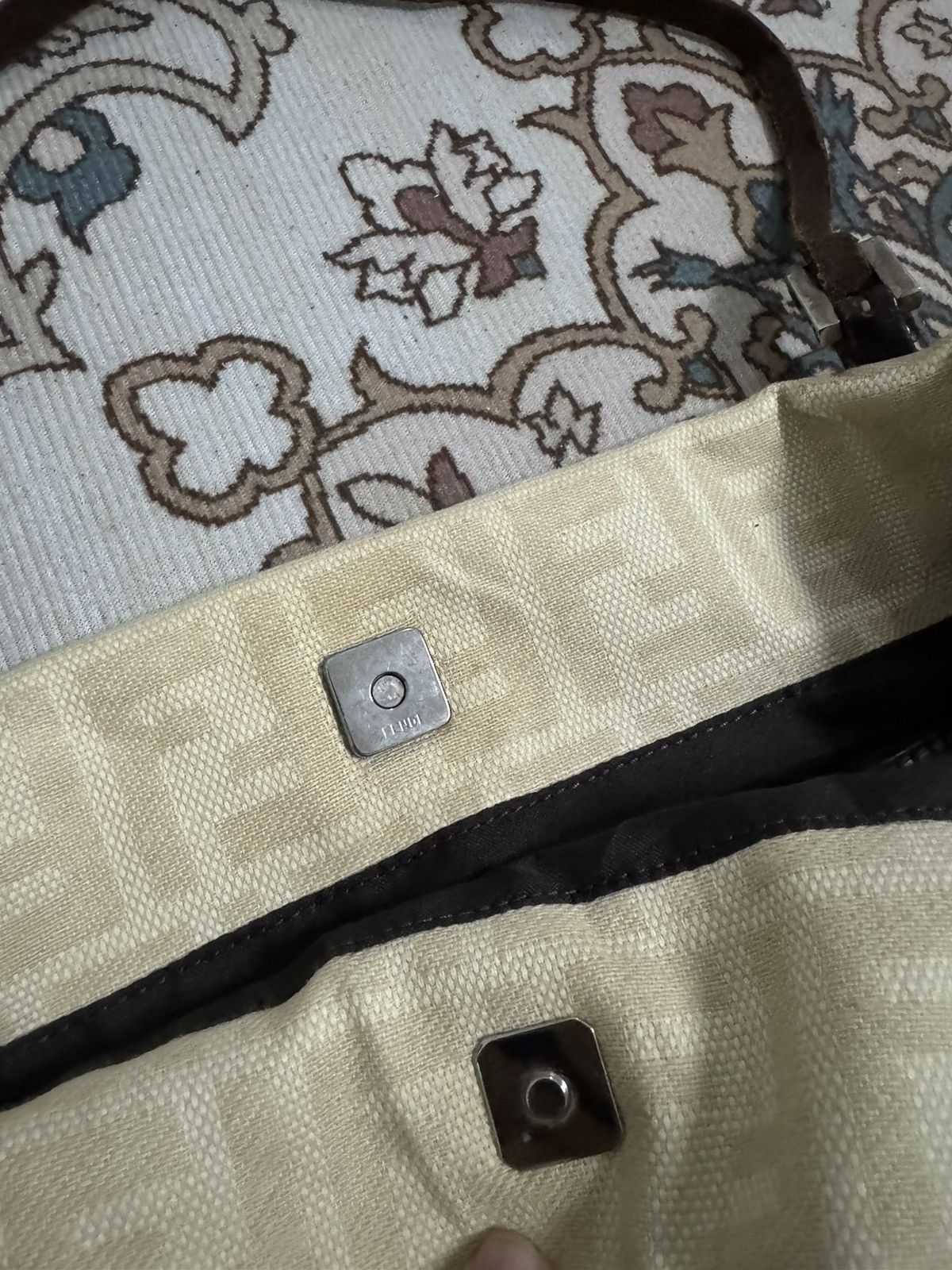Fendi FENDI ZUCCA MONOGRAM CANVAS TOTE BAG Size ONE SIZE - 8 Thumbnail