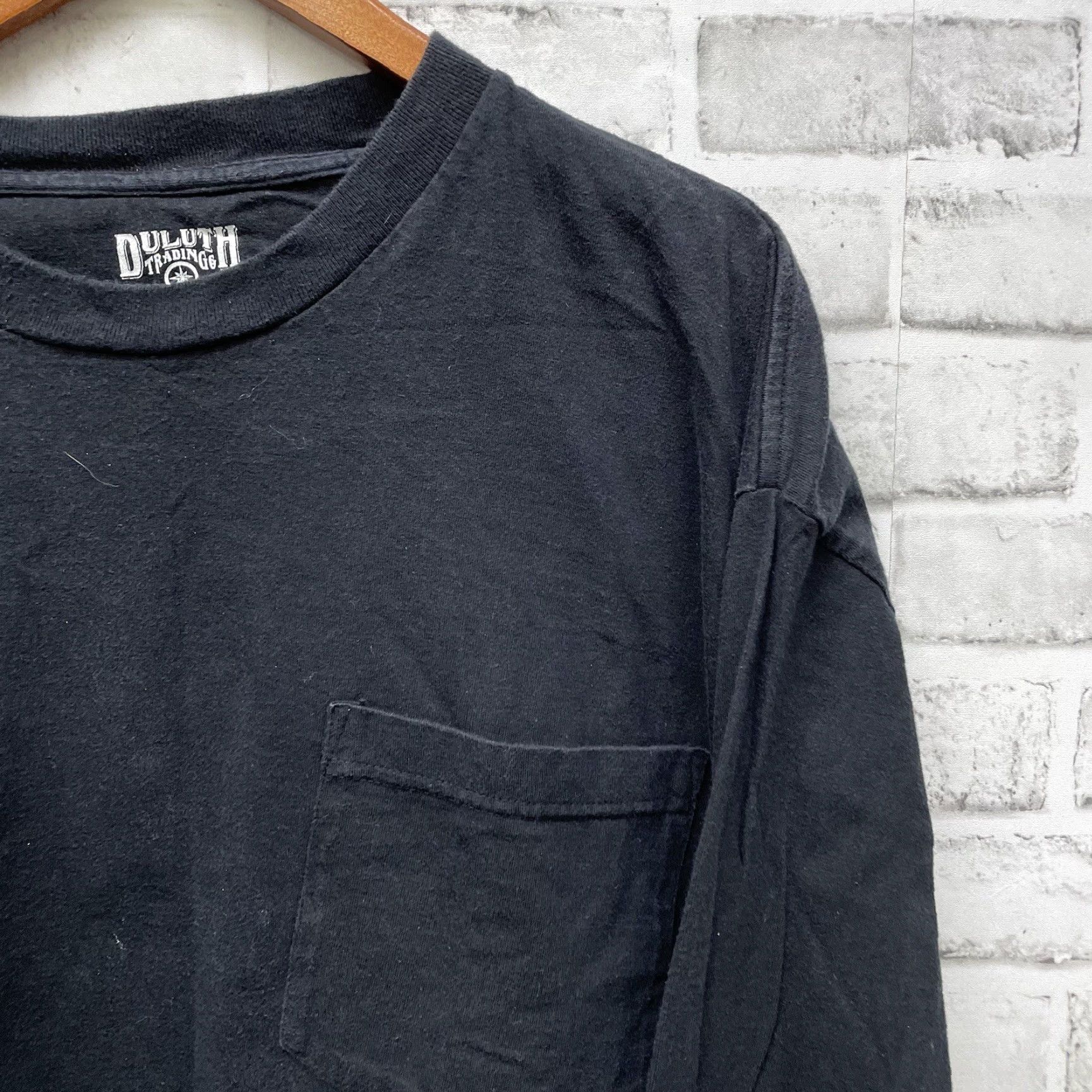 CO Duluth Trading Co 100% Cotton Black Long Sleeve Shirt Mens 2XL Button-Up Shirt Size US XXL / EU 58 / 5 - 2 Thumbnail