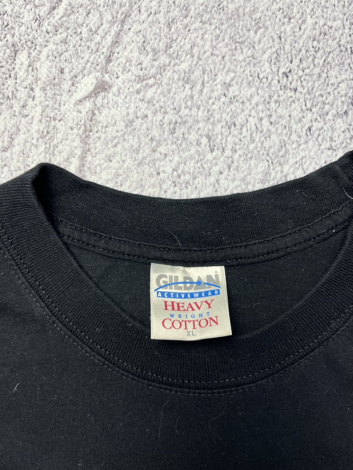 Gildan Vintage American Trucker T-Shirt 90s Flag Trucking Size US XL / EU 56 / 4 - 8 Thumbnail
