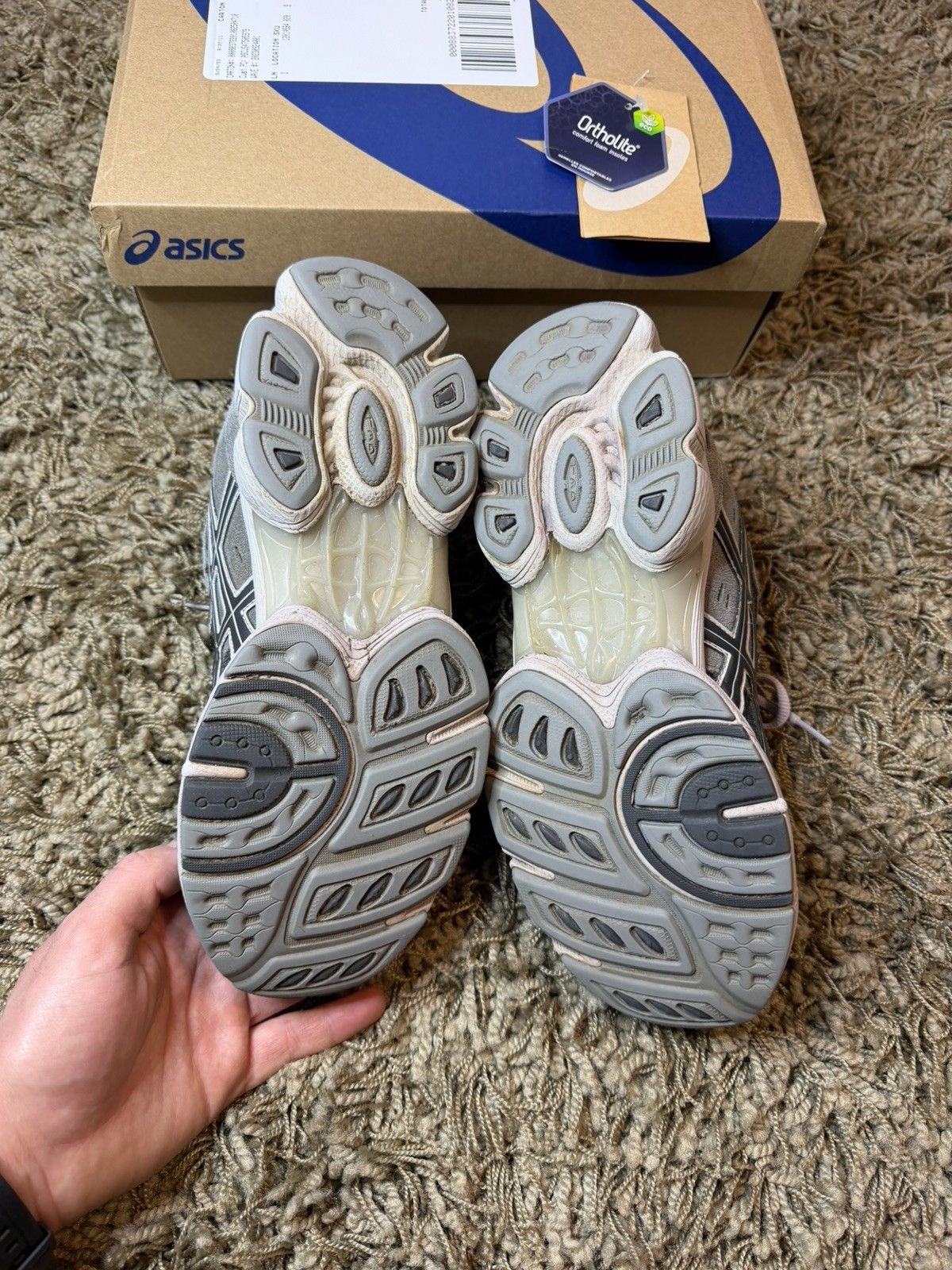 Asics ASICS Gel Nimbus 9 Size 9 Obsidian Grey / Clay Grey Size US 9 / EU 42 - 6 Thumbnail