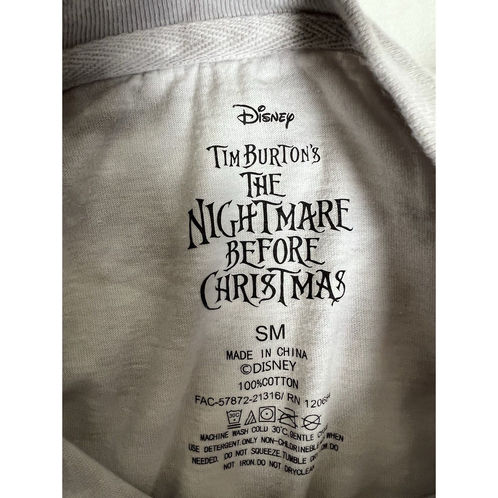 Disney Vintage Disney The Nightmare Before Christmas T-Shirt Small Size US S / EU 44-46 / 1 - 5 Thumbnail