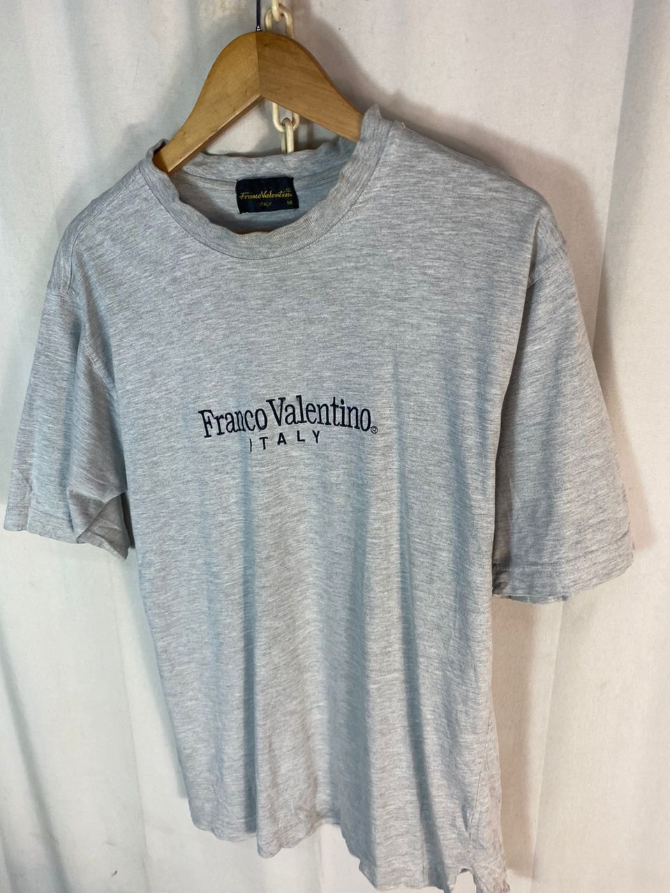 Japanese Brand Franco Valentino spellout tshirt Size US M / EU 48-50 / 2 - 2 Thumbnail