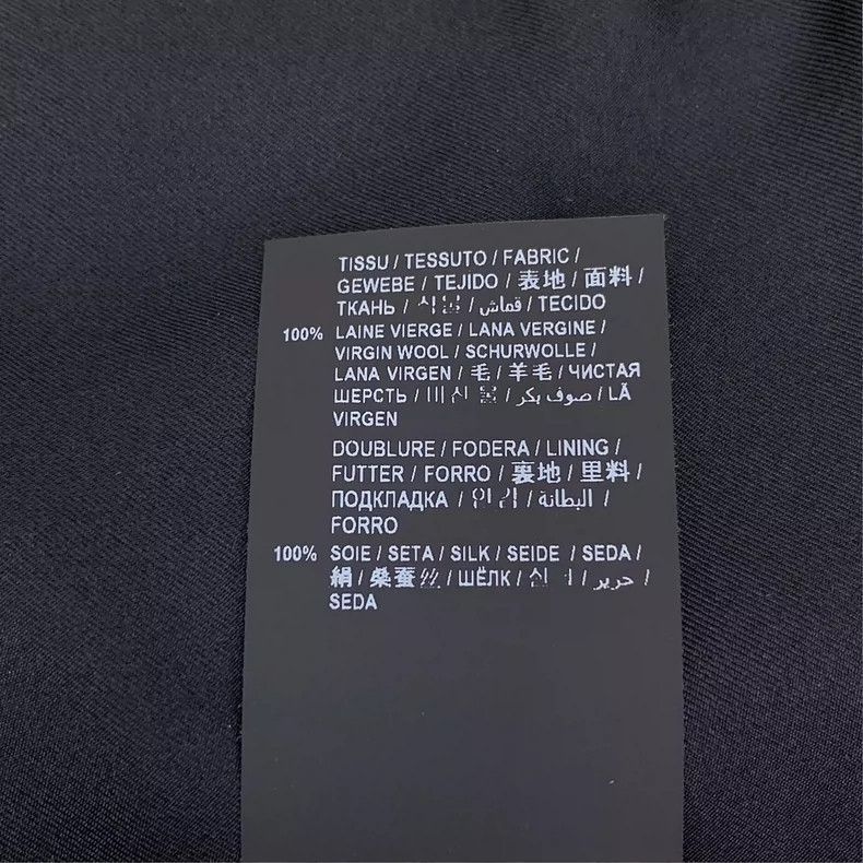 Saint Laurent Paris Saint Laurent Paris size M Dark blue wool double-breasted Size 23" - 8 Thumbnail