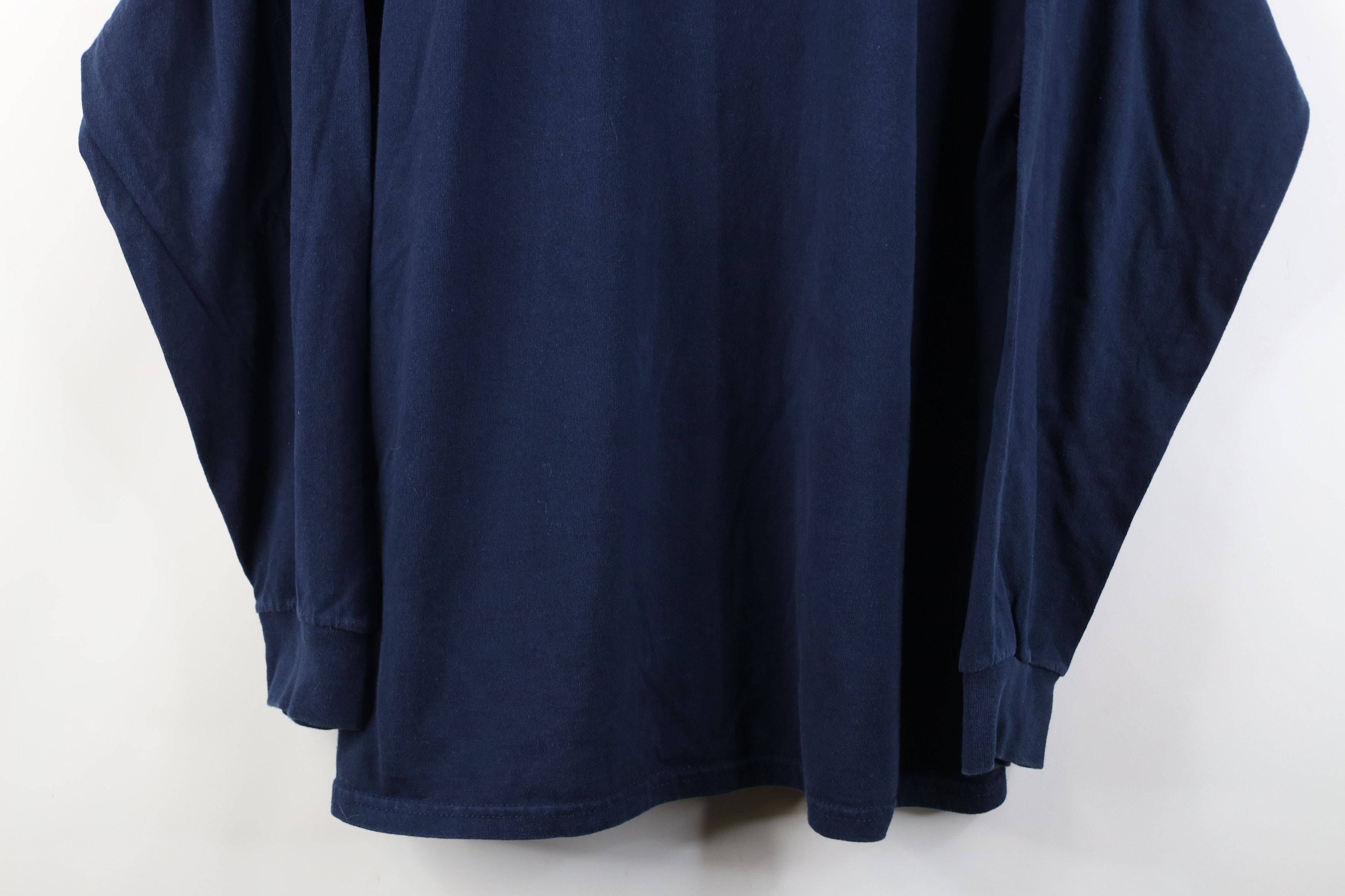 Vintage Vintage 90s Y2K Streetwear Heavy Cotton Long Sleeve T-Shirt Size US XL / EU 56 / 4 - 3 Thumbnail