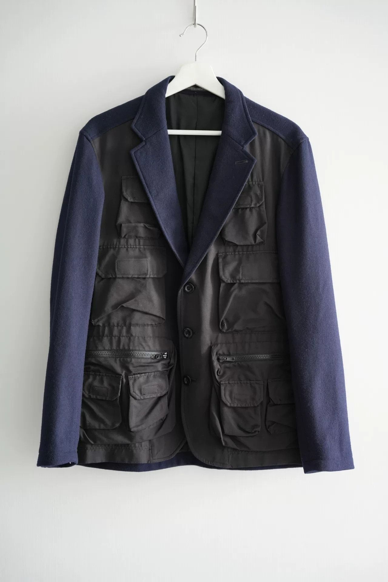 Yohji Yamamoto Yohji Yamamoto Multi-Pocket Functional Suit Size US M / EU 48-50 / 2 - 1 Thumbnail