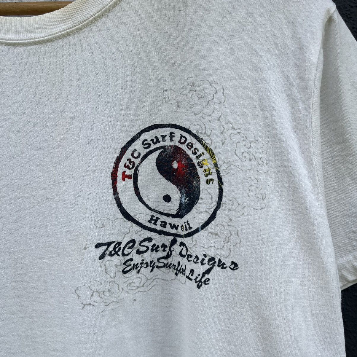 Sun Surf Thrashed Vintage T&C Surfing Brand Tee Size US L / EU 52-54 / 3 - 4 Thumbnail