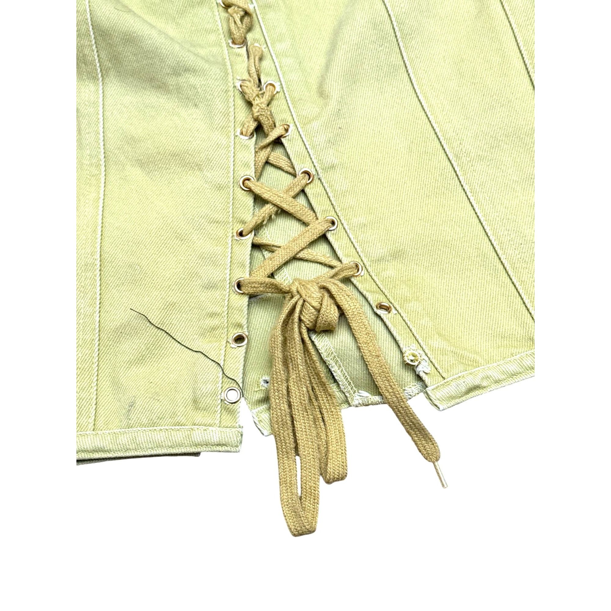 Jean Paul Gaultier Vintage Early 1990s Chartreuse Set Size S / US 4 / IT 40 - 7 Thumbnail