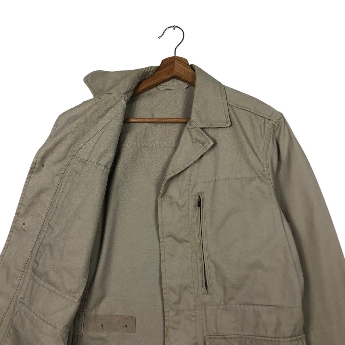 Japanese Brand × Vintage 📌Vintage Chore Work Jacket Duck Canvas Uniqlo Issey Miyake Size US L / EU 52-54 / 3 - 13 Thumbnail