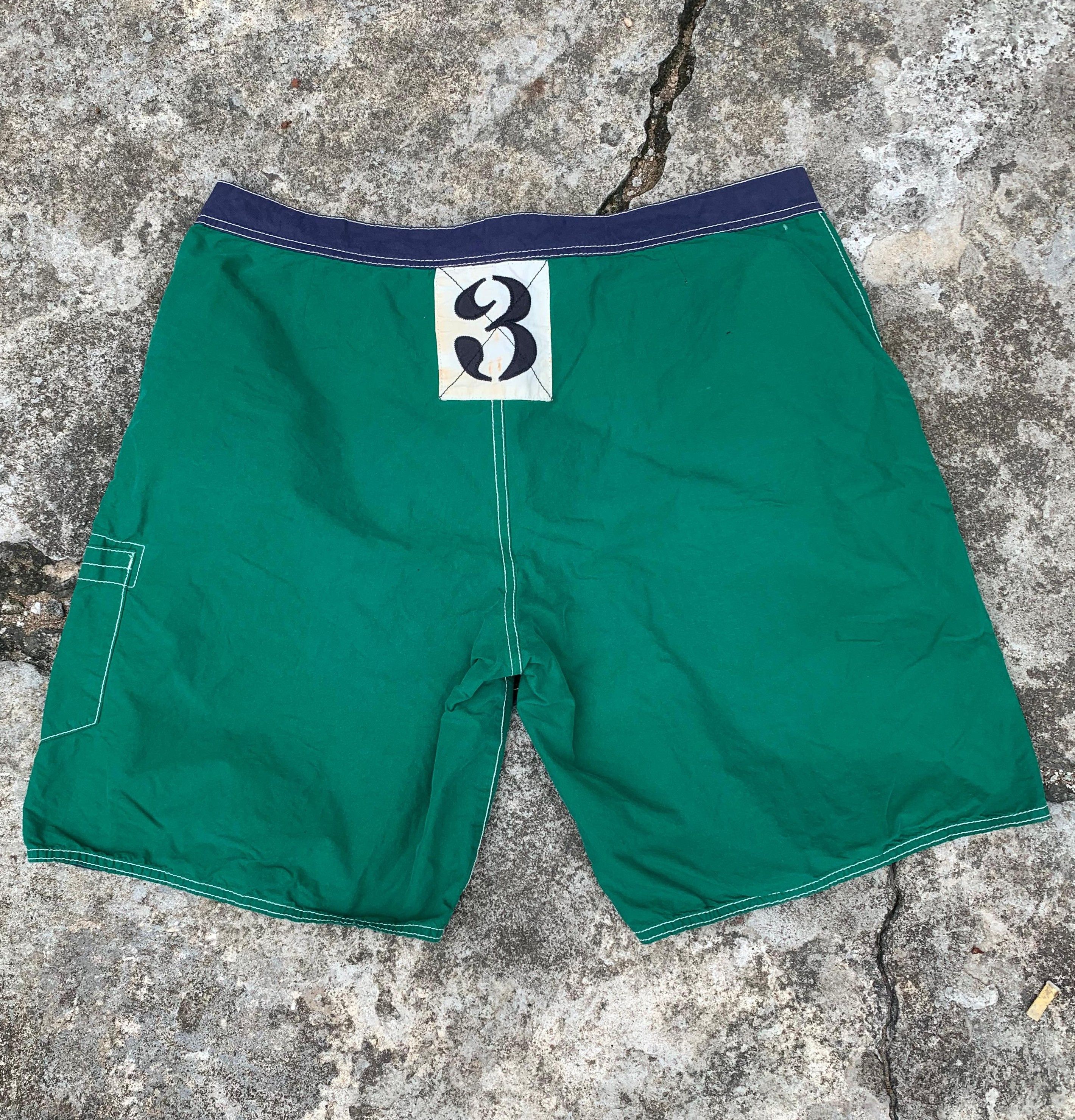 Polo Ralph Lauren × Vintage Polo Ralph Lauren Nylon Green Short Pants Size US 34 / EU 50 - 2 Thumbnail