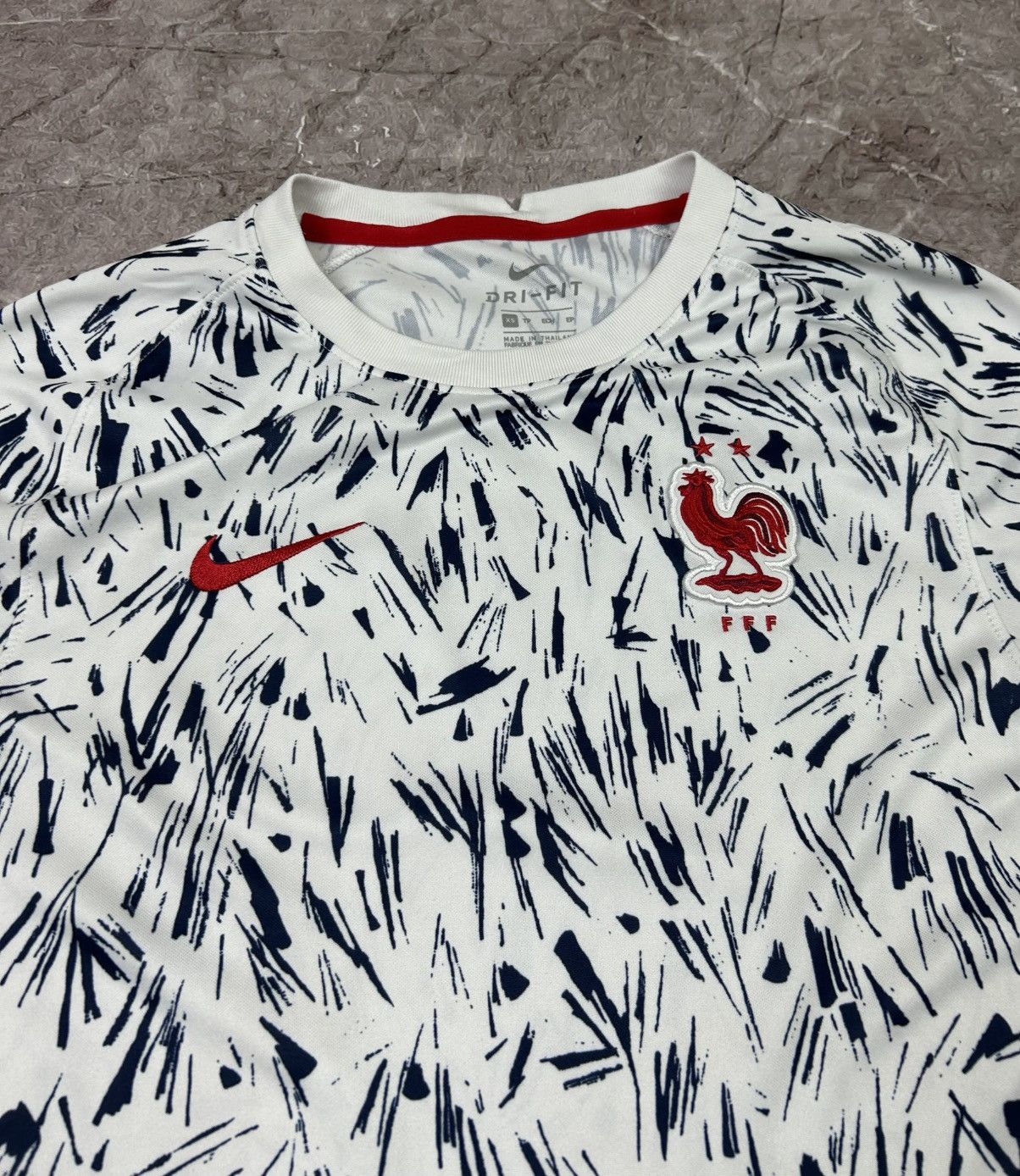 Nike × Vintage Nike FFF France Jersey Size Xc Size US XS / EU 42 / 0 - 3 Thumbnail