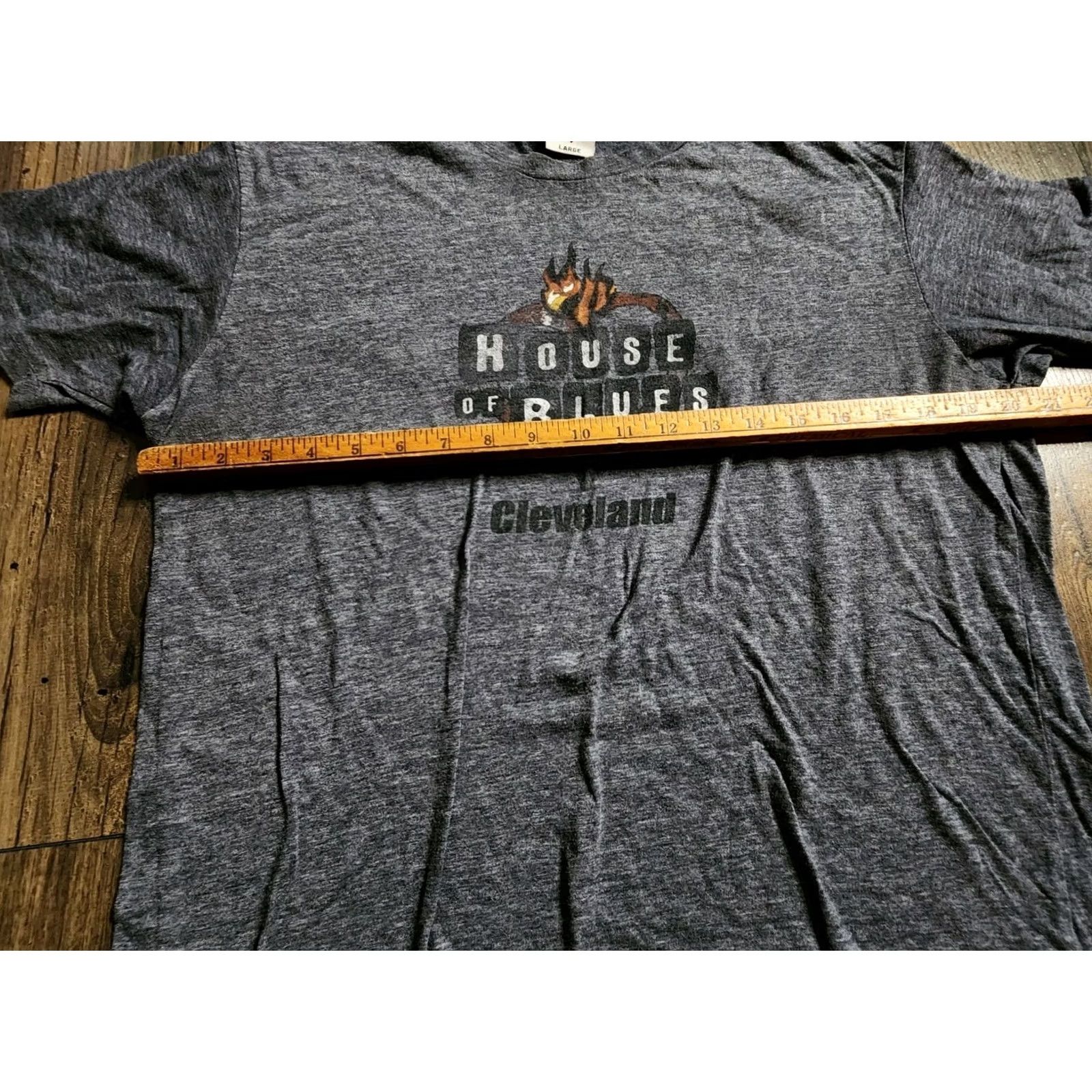 Vintage VINTAGE House of Blues Shirt Mens L 90s Cleveland OH Blue Graphic Tee Size US L / EU 52-54 / 3 - 3 Thumbnail
