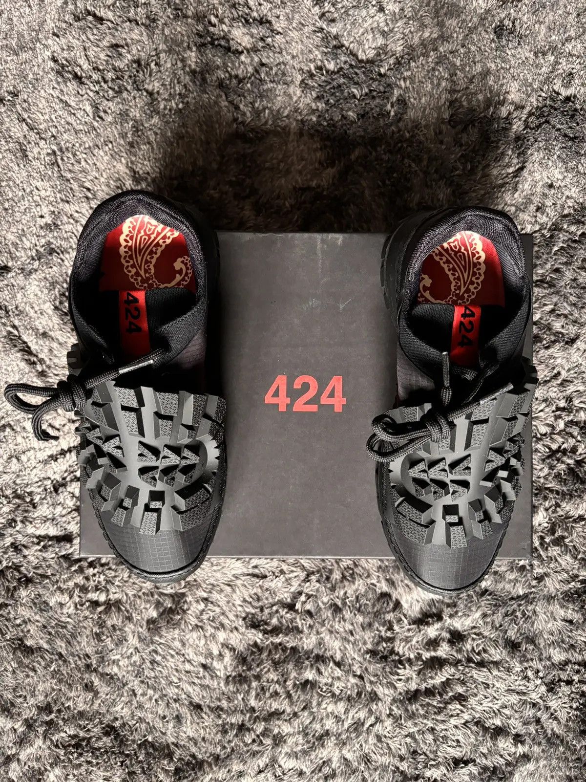 424 424 On Fairfax Car shoes/Ridged Texture Size US 7.5 / EU 40-41 - 8 Thumbnail
