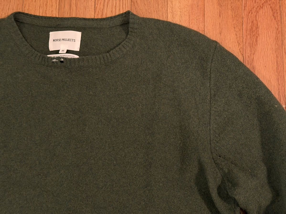 Norse Projects Norse Projects Sigfred Lambswool in Deep Forest Size US M / EU 48-50 / 2 - 4 Thumbnail