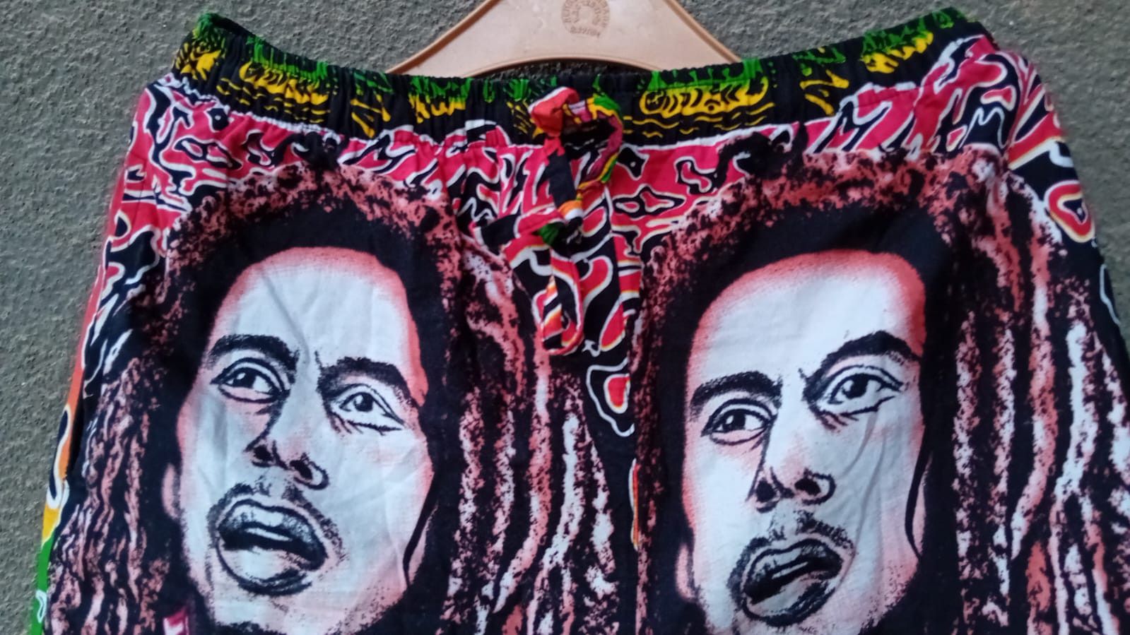 Bob Marley × Vintage Bob Marley Vintage fullprint shorts Raggae Rasta sz W-38cm. Size US 31 - 3 Thumbnail