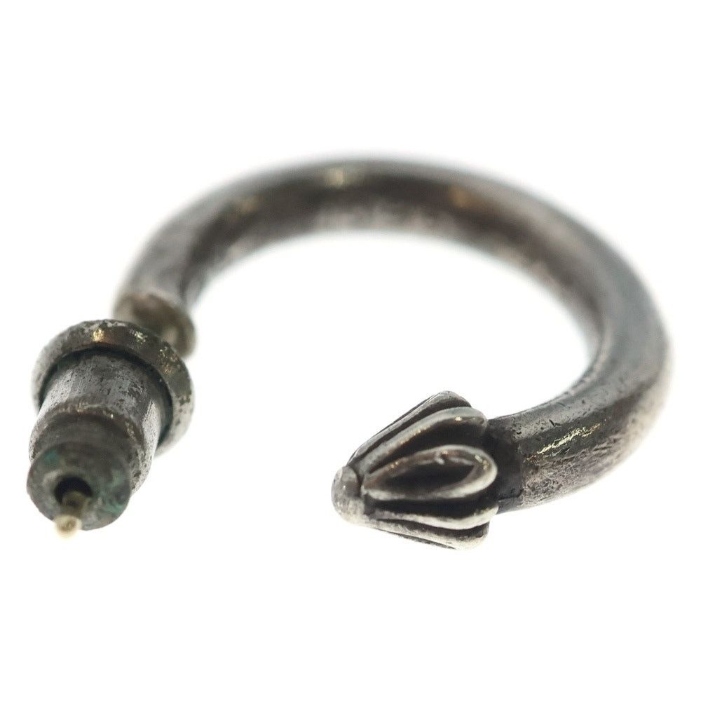 Chrome Hearts Chrome Hearts Plain Hoop Silver Earring Size ONE SIZE - 2 Thumbnail