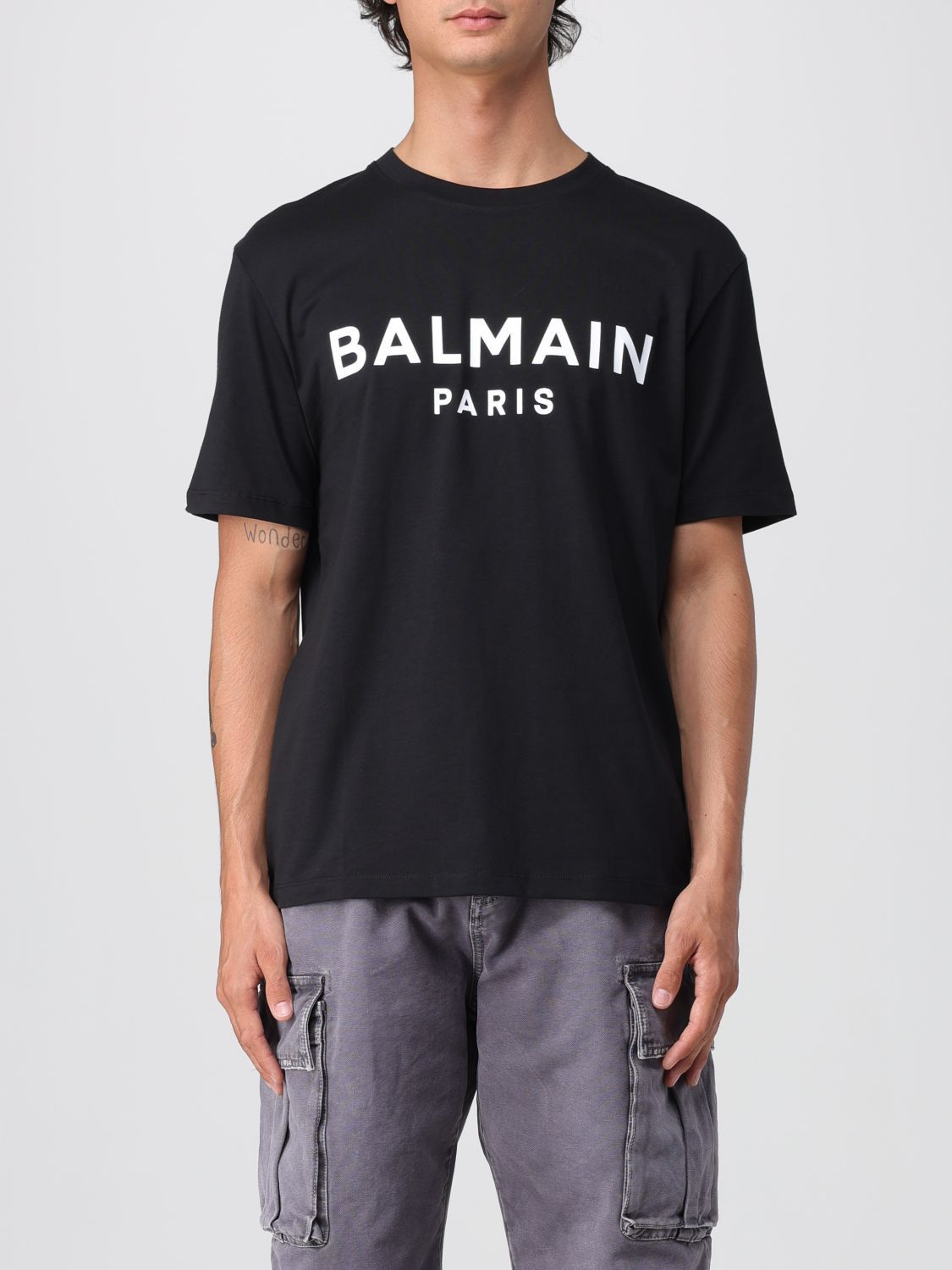 Balmain Balmain T-Shirt Men White Size US L / EU 52-54 / 3 - 1 Thumbnail