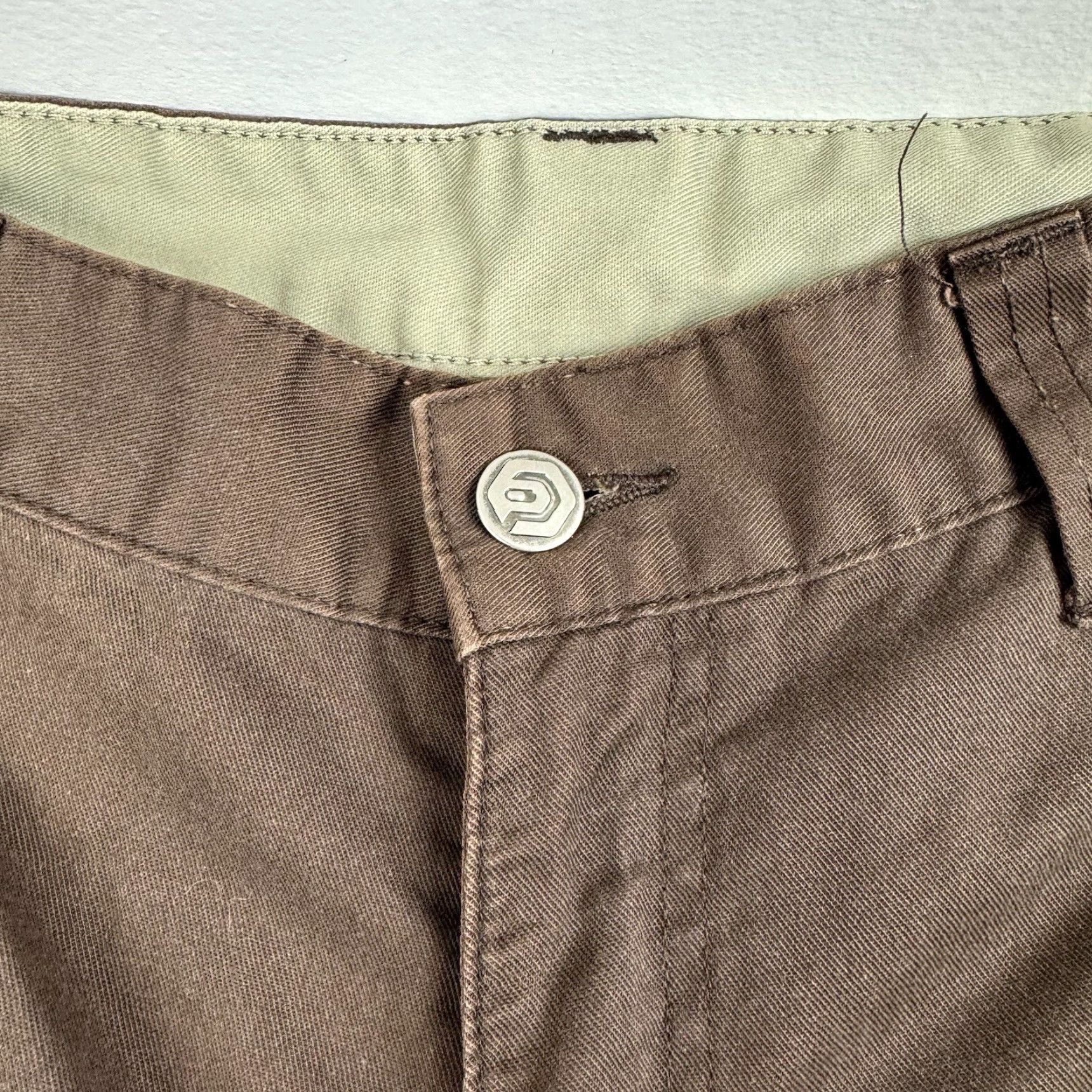 Ocean Pacific VINTAGE Ocean Pacific Cargo Pants Men 32x31 Brown Cargo 90s Y2K Punk Hipster Ocean Pacific Pants Mens Brown 1984bb Size US 32 / EU 48 - 4 Thumbnail