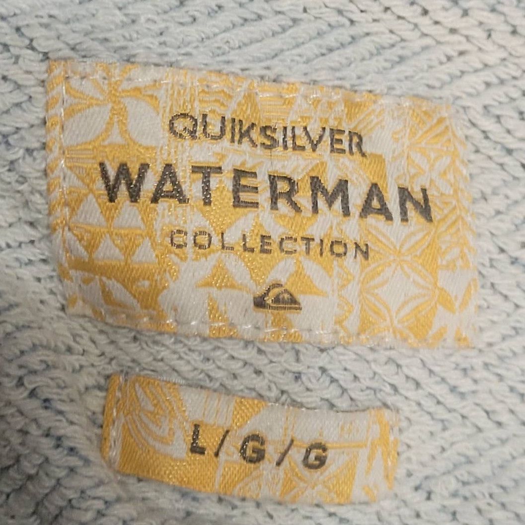 Quicksilver Waterman Pointsurf Zip Mock Neck Sweatshirt Size Large Size L / US 10 / IT 46 - 4 Thumbnail