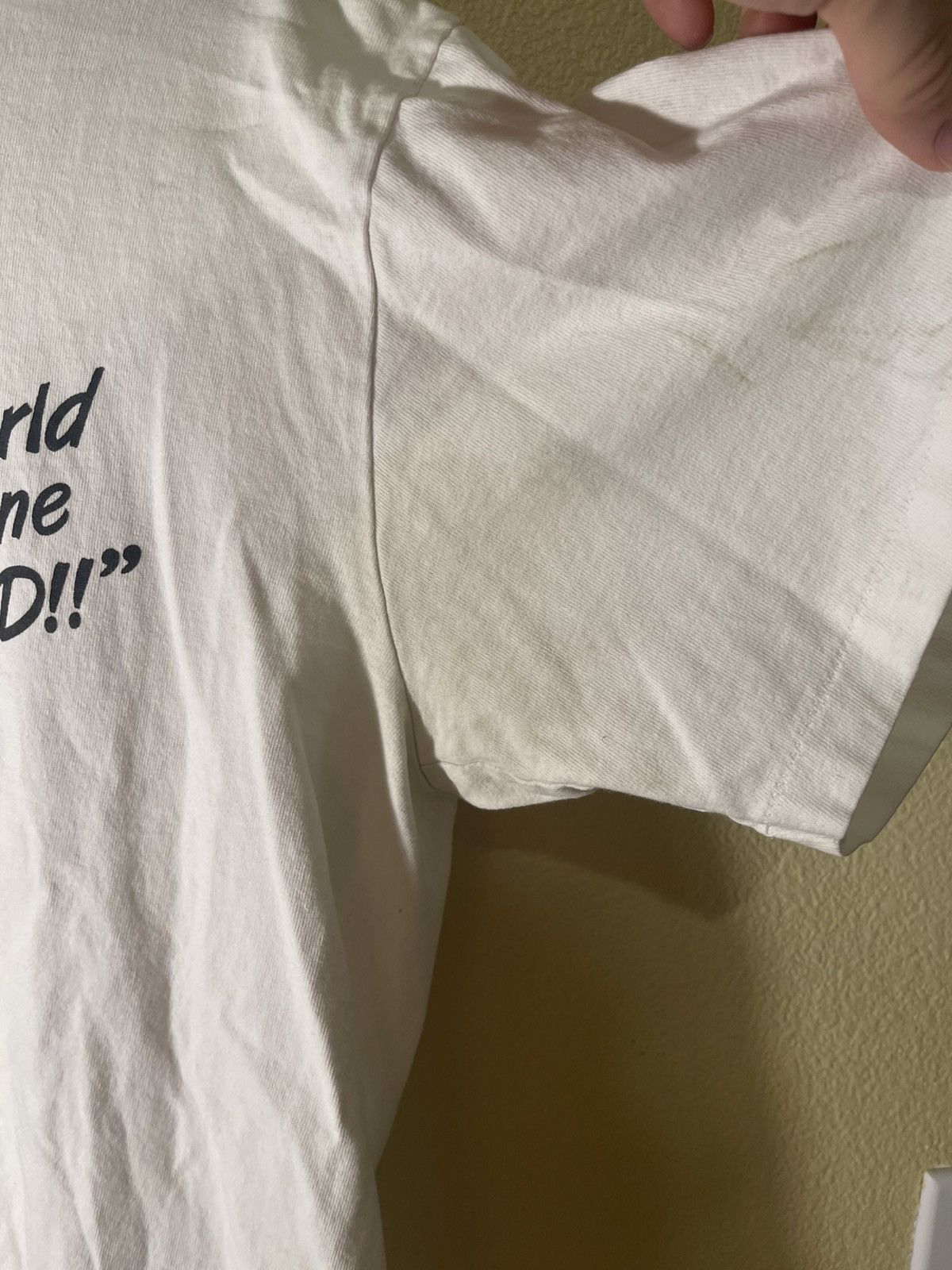 Bape Bape “world gone mad” T-shirt size medium Size US M / EU 48-50 / 2 - 8 Thumbnail