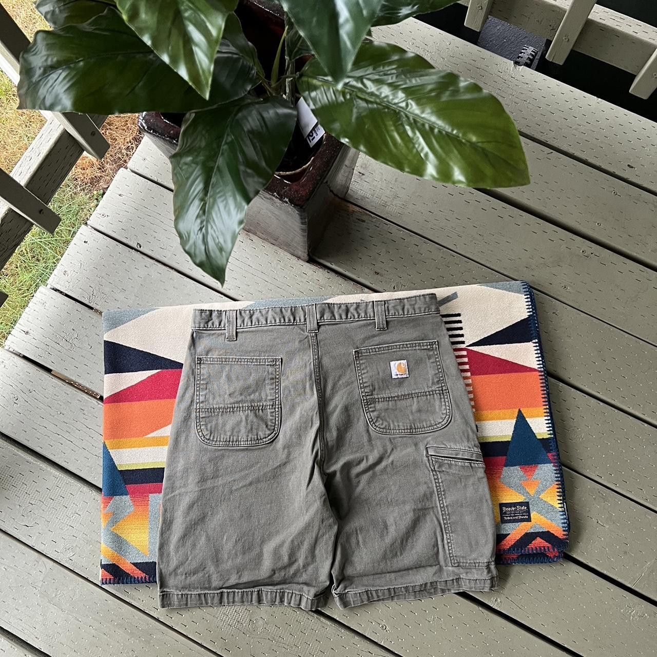 Carhartt × Vintage Vintage Y2K Carhartt Shorts Size US 36 / EU 52 - 4 Thumbnail