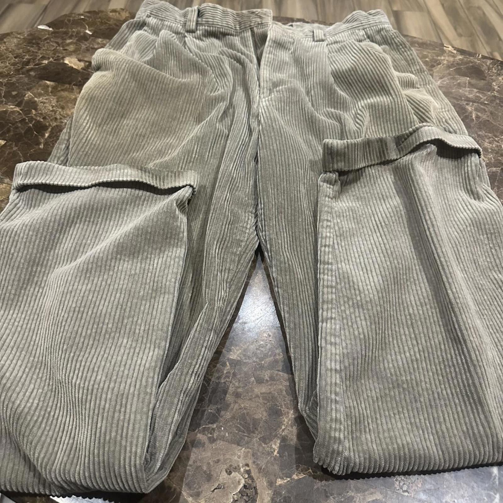 Gap Vintage Gap Pants Mens 33/32Green 90s Pleated Size US 33 - 5 Thumbnail
