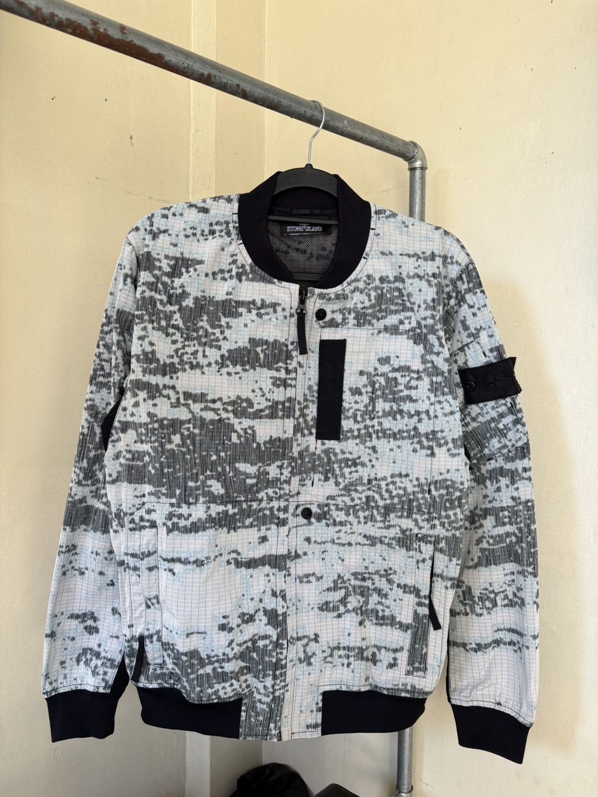 Stone Island Stone Island - Shadow Project DPM Marl Zip Bomber Jacket Size US M / EU 48-50 / 2 - 1 Thumbnail