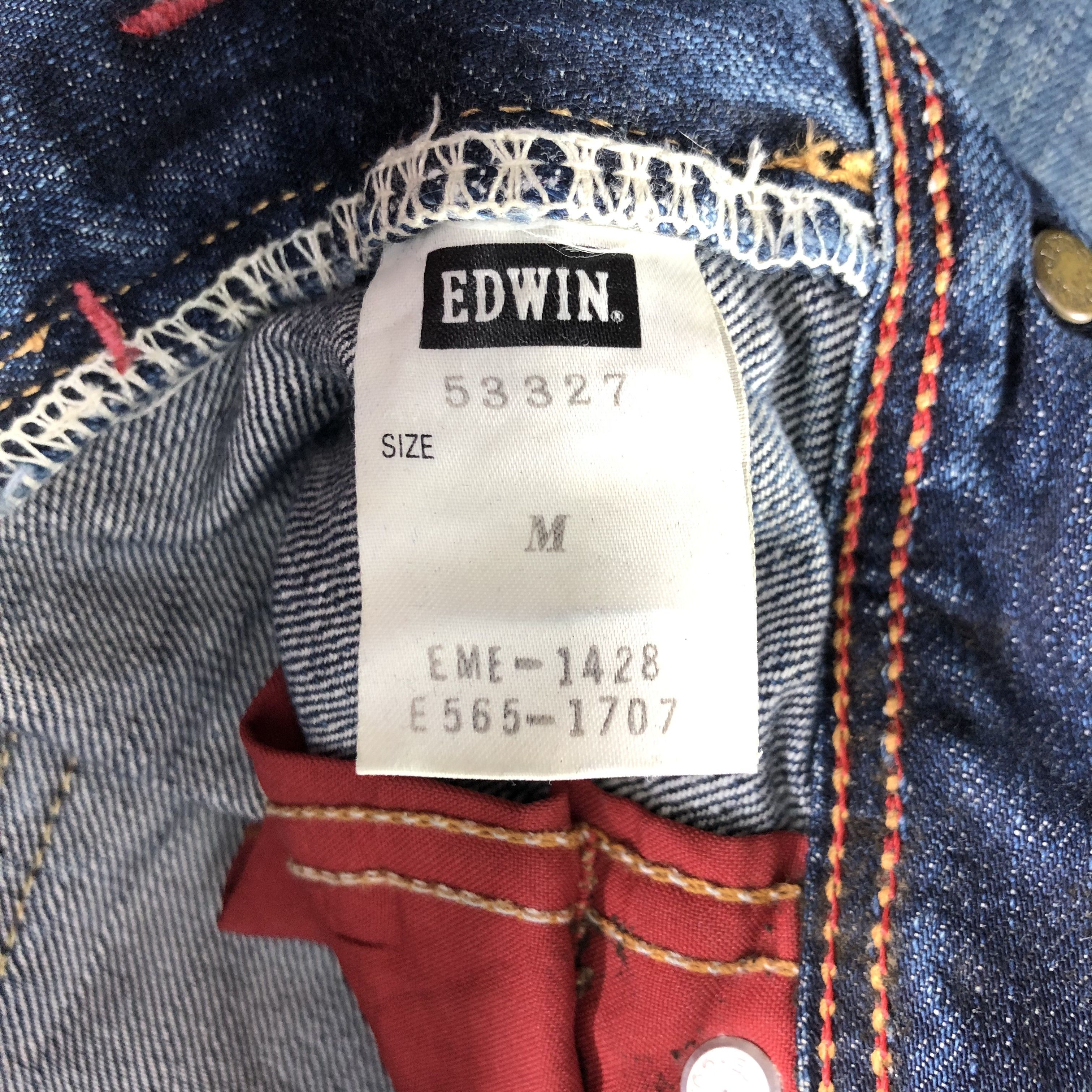 Edwin Vintage Edwin Jeans Blue Denim KJ2303 Size US 30 / EU 46 - 8 Thumbnail