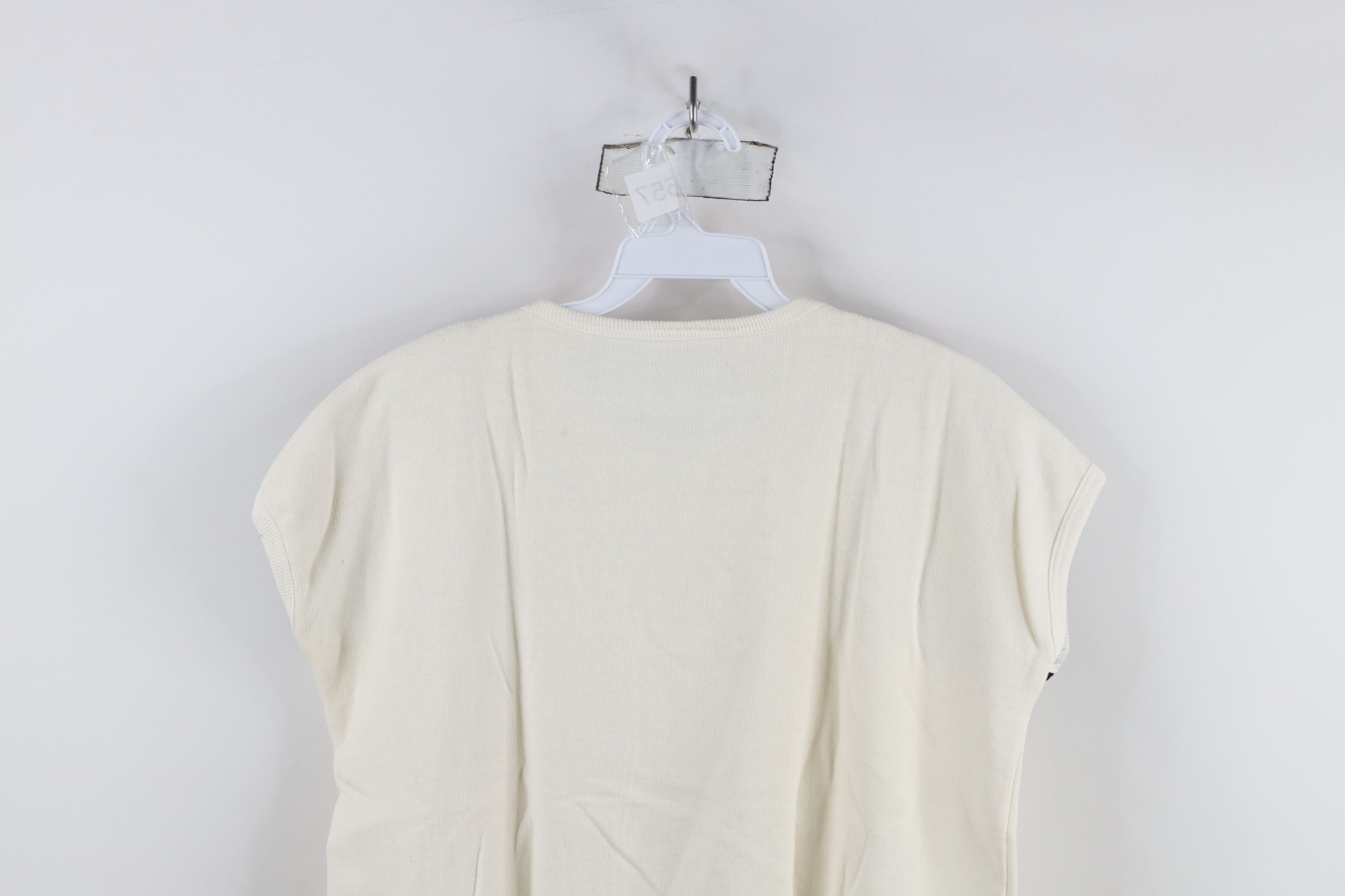 Vintage Vintage 80s 90s Streetwear Mesh Sleeveless Sweatshirt Size M / US 6-8 / IT 42-44 - 12 Thumbnail