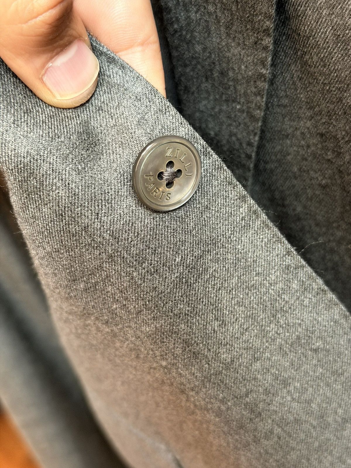 Zilli Zilli Cashmere Suit Size 40R - 4 Thumbnail