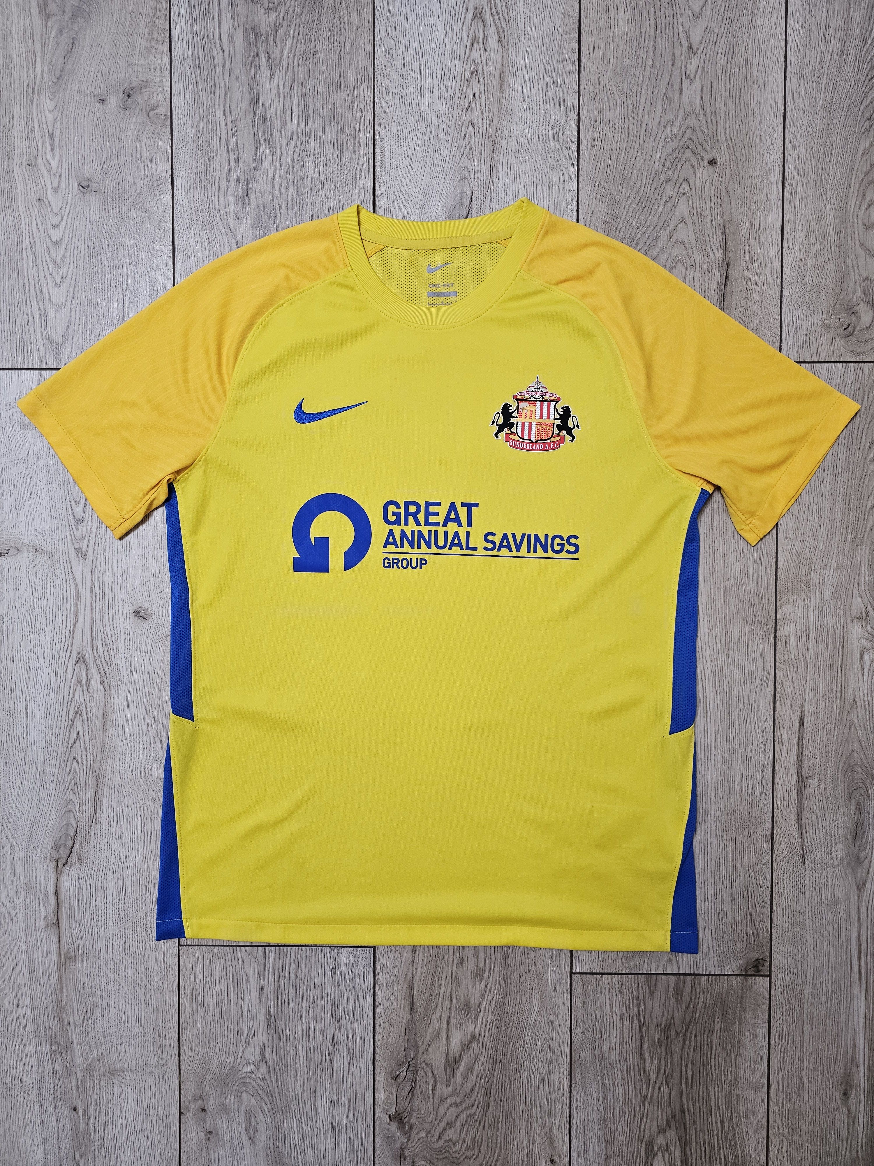 Nike SUNDERLAND 2021 2022 AWAY FOOTBALL SHIRT SOCCER JERSEY Size US L / EU 52-54 / 3 - 1 Thumbnail