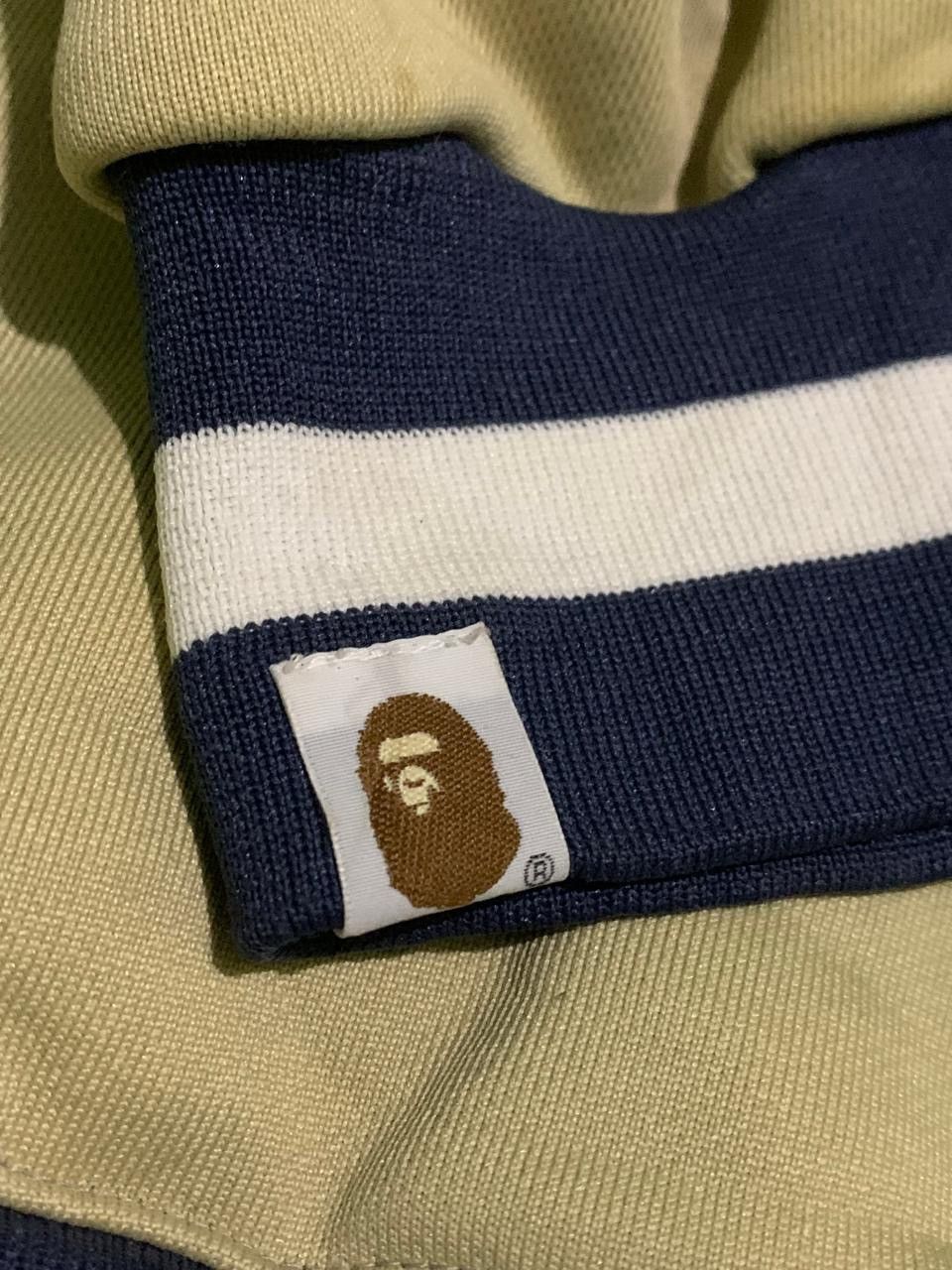 Bape × Vintage Vintage 90s Bape Logo Varsity Jacket Size US M / EU 48-50 / 2 - 5 Thumbnail