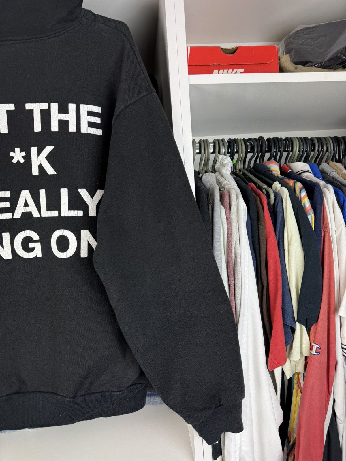 Other Alchemai What The F**k Is Really Going On Hoodie Made in USA Size US M / EU 48-50 / 2 - 7 Thumbnail