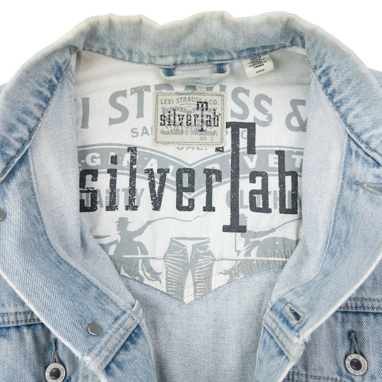 Levi's Vintage 2000s Levi's Silver Tab Button Up Denim Jacket XL Size US XL / EU 56 / 4 - 3 Thumbnail