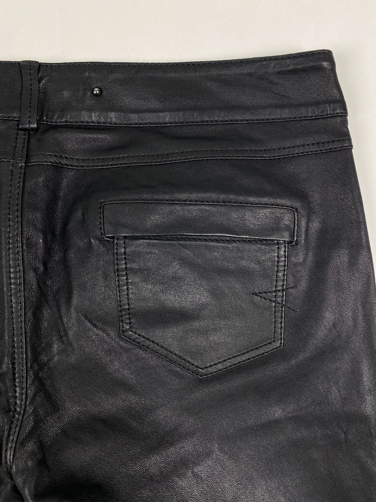 Other WMNS Barbara Bui Leather Biker Pants Size 27" / US 4 / IT 40 - 14 Thumbnail