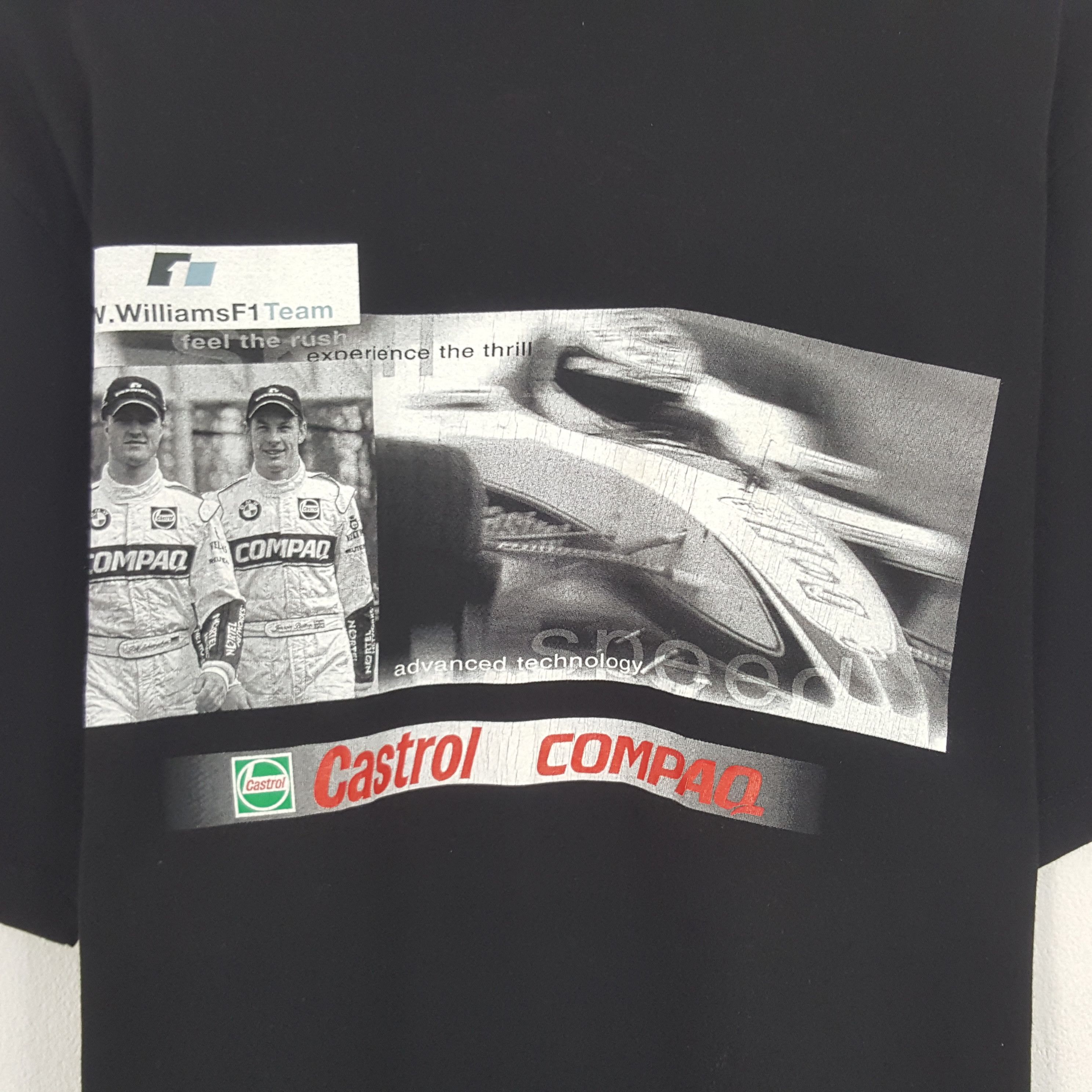 Vintage Vintage Castrol Compaq Racing Tshirt Size US L / EU 52-54 / 3 - 2 Thumbnail