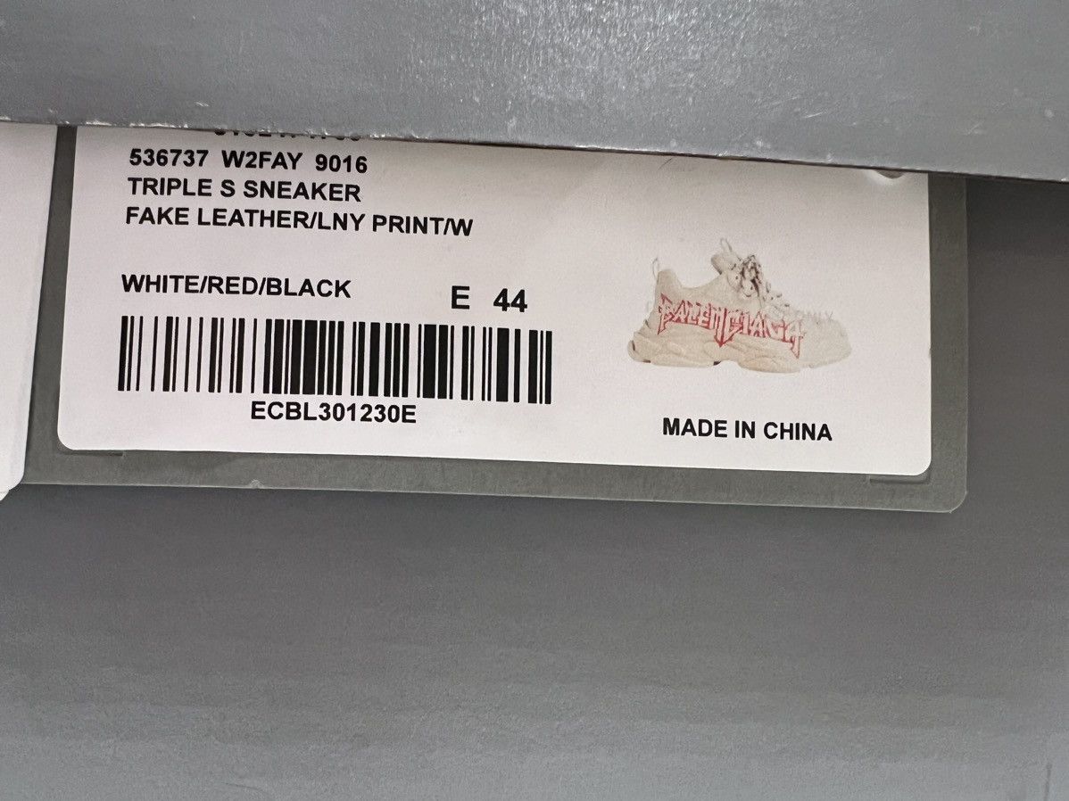 Balenciaga Balenciaga DIY Triple S Discontinued Size US 11 / EU 44 - 2 Thumbnail