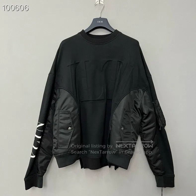 Valentino Valentino Black functional several spliced padded sweatshi Size M / US 6-8 / IT 42-44 - 1 Thumbnail